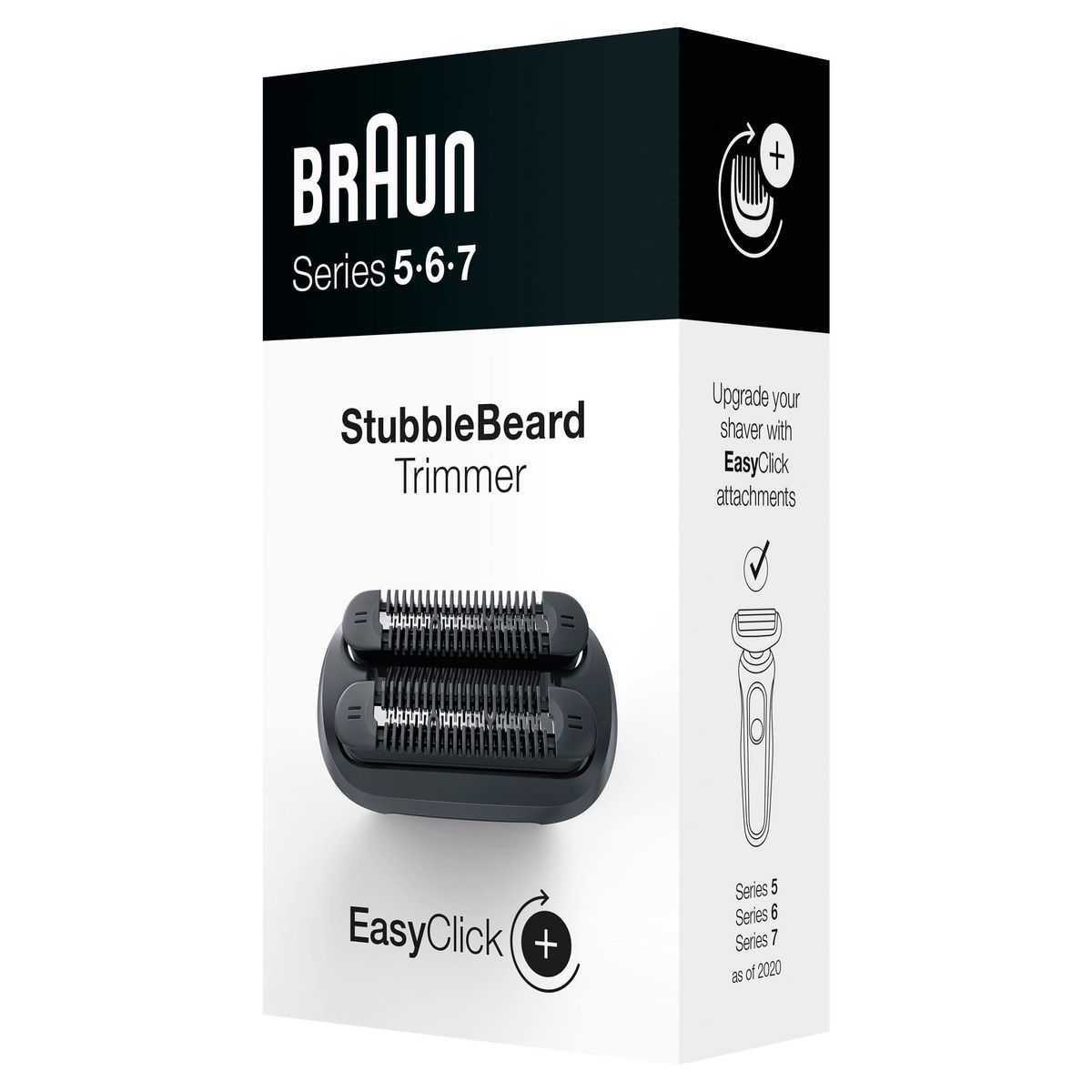 BRAUN Tête de tondeuse à barbe - Noir