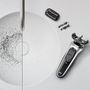 Voir la diapositive 5 : BRAUN Tête de tondeuse à barbe - Noir
