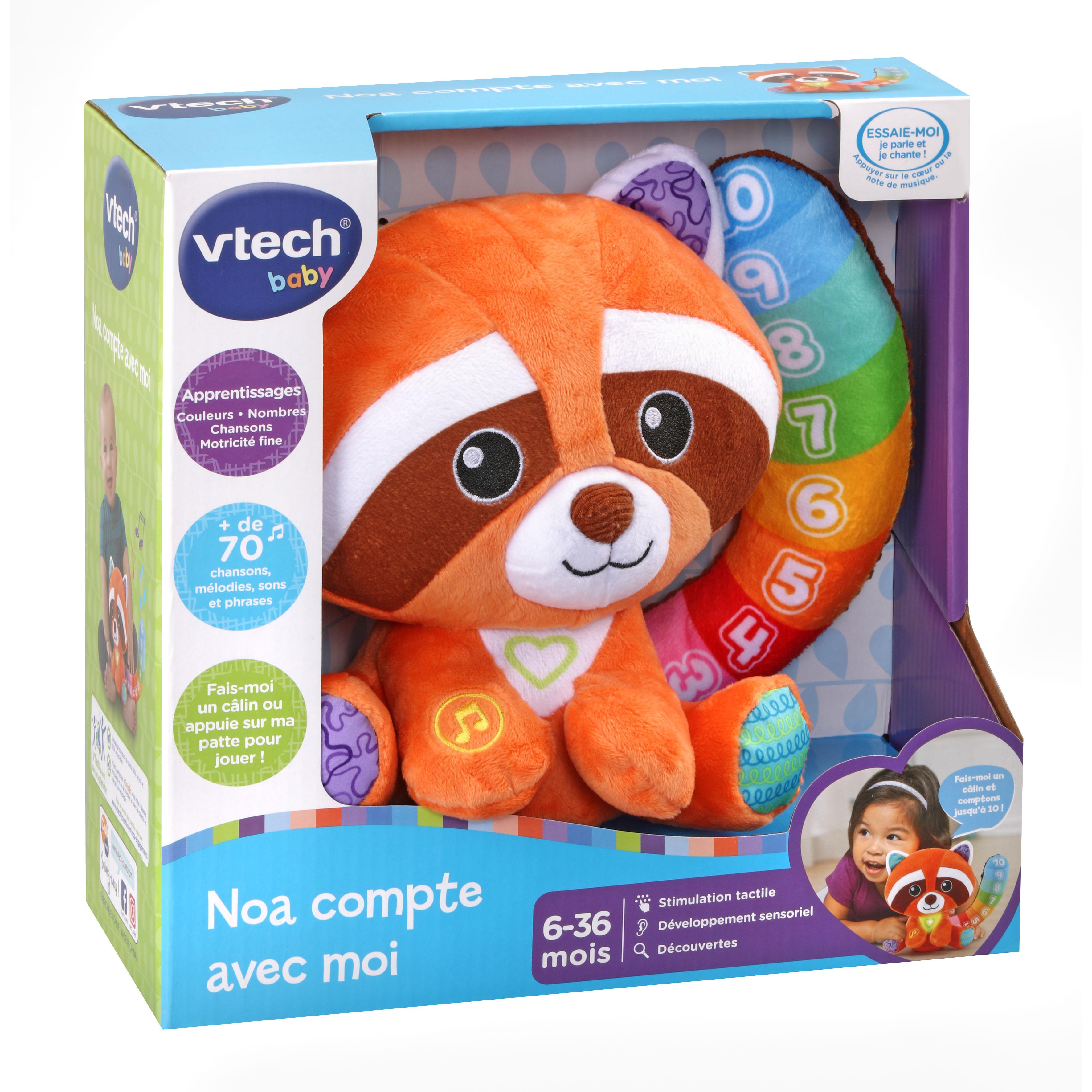 Voir la diapositive 4 : VTECH Peluche interactive - Noa compte avec moi