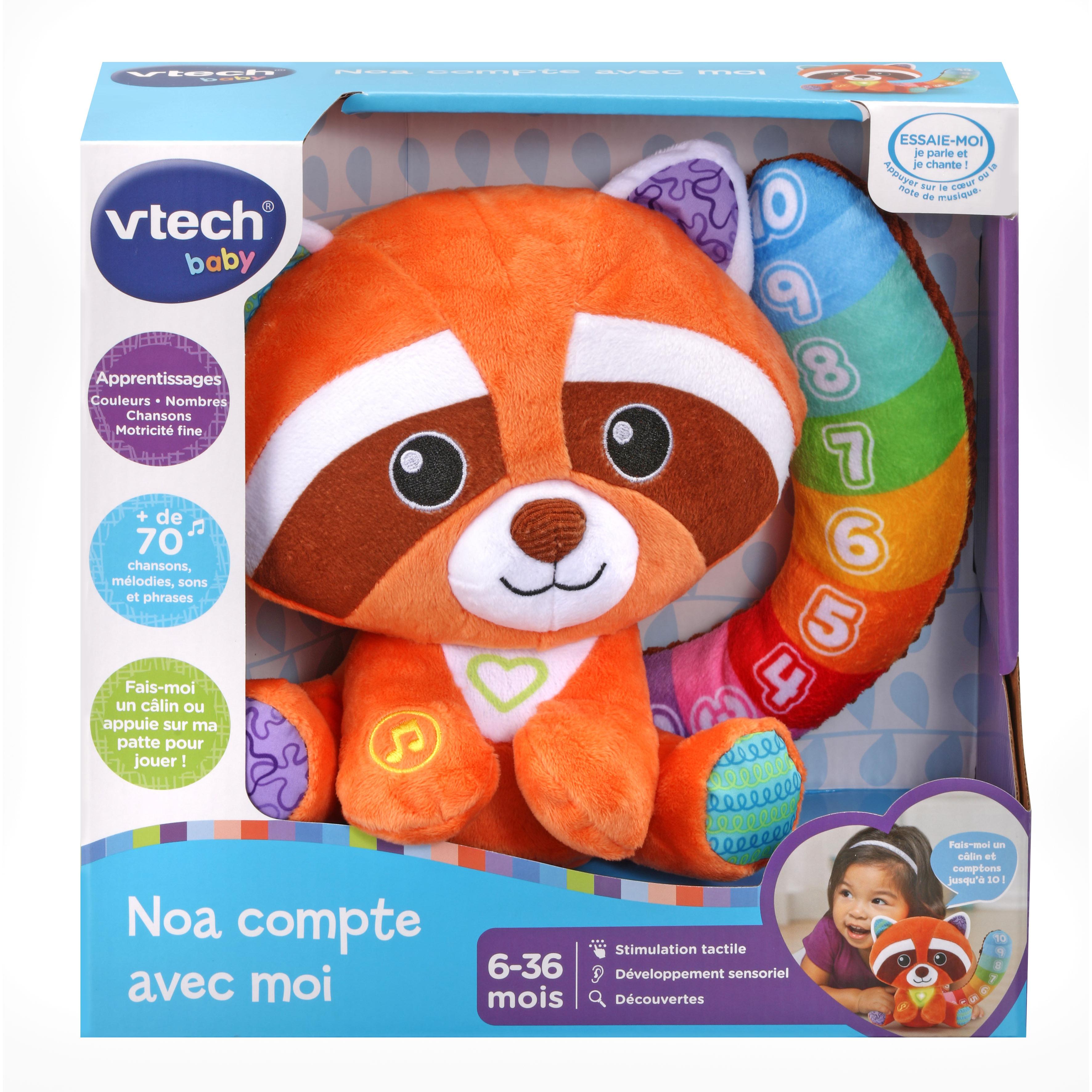 Voir la diapositive 5 : VTECH Peluche interactive - Noa compte avec moi