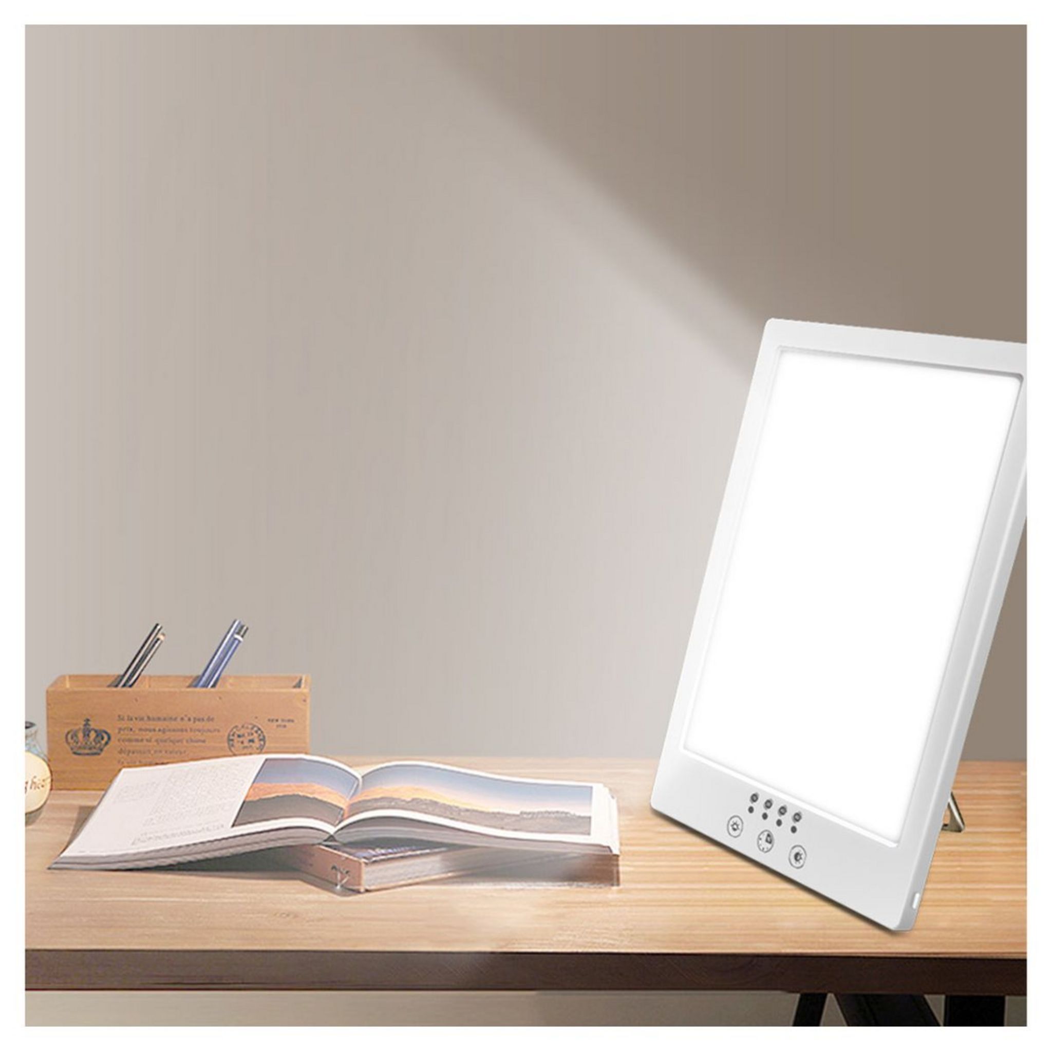 Voir la diapositive 4 : THERASUN Lumineuse bien être LUM10 - Blanc