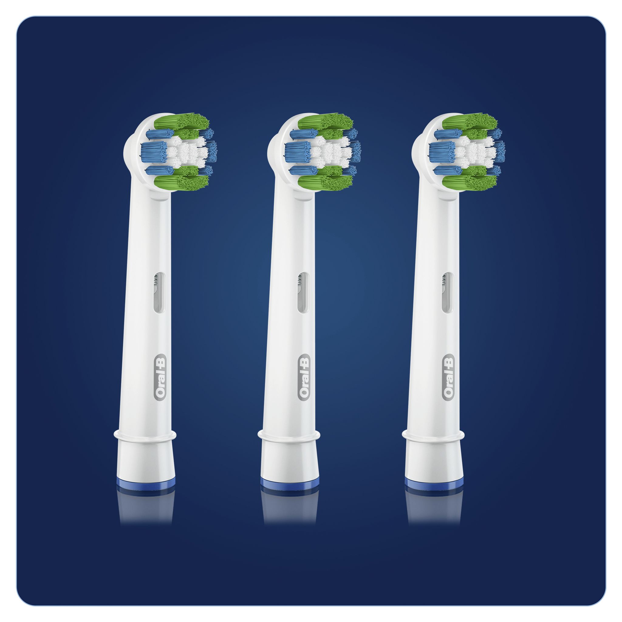 Voir la diapositive 10 : ORAL-B Lot de 3 brossettes Precison Clean - Blanc