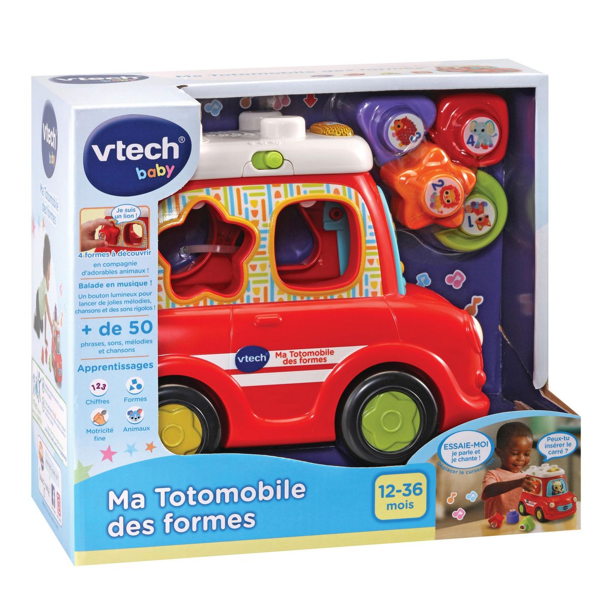 VTECH Voiture Ma Totomobile des formes