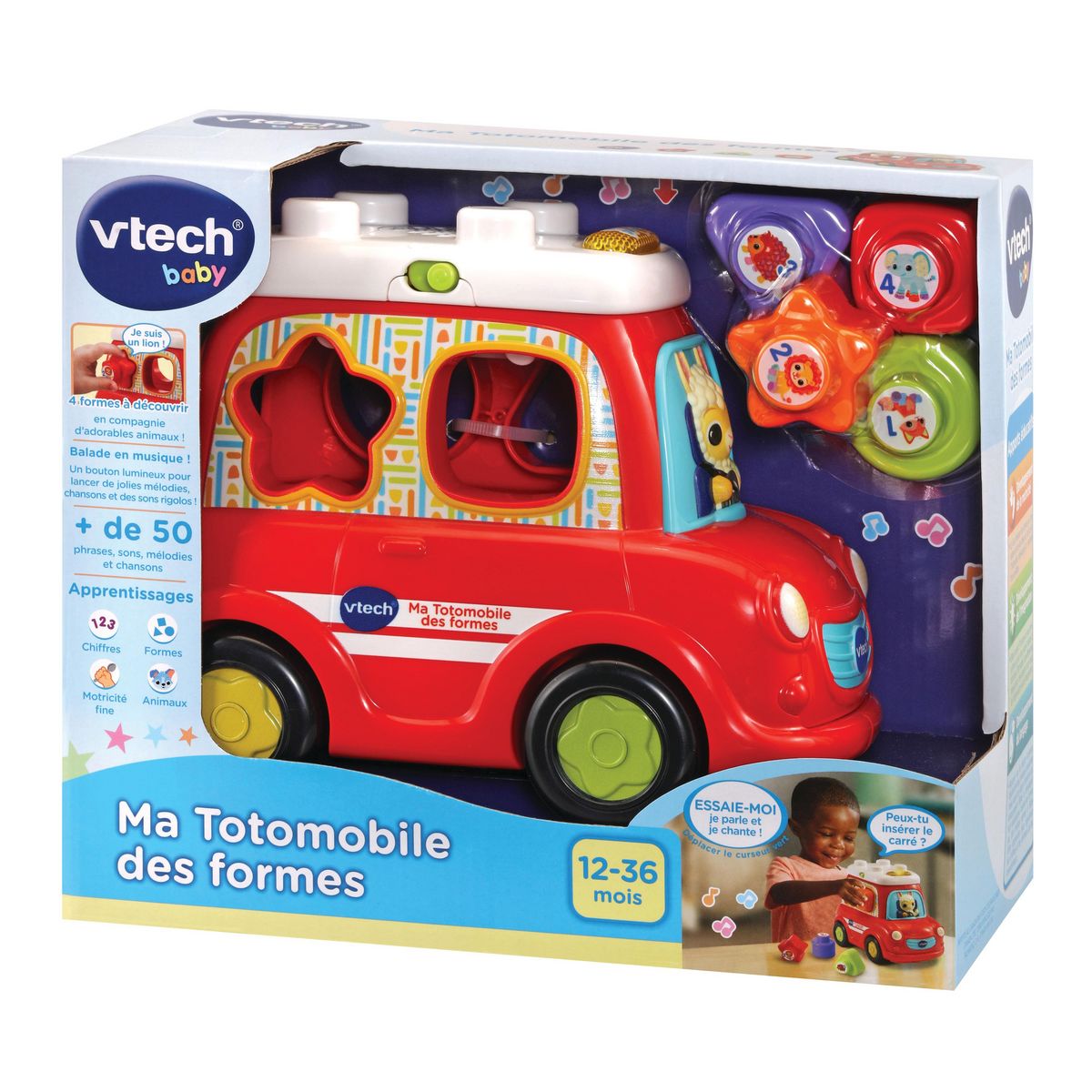 VTECH Voiture Ma Totomobile des formes