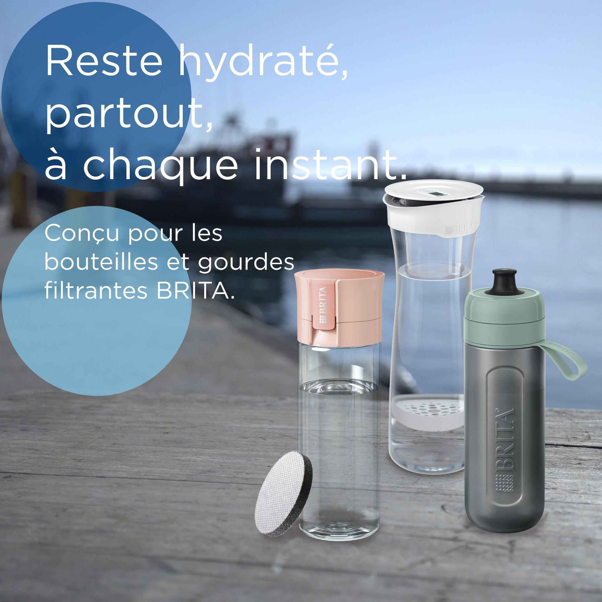 Voir la diapositive 3 : BRITA Pack de 6 filtres à eau MicroDisc