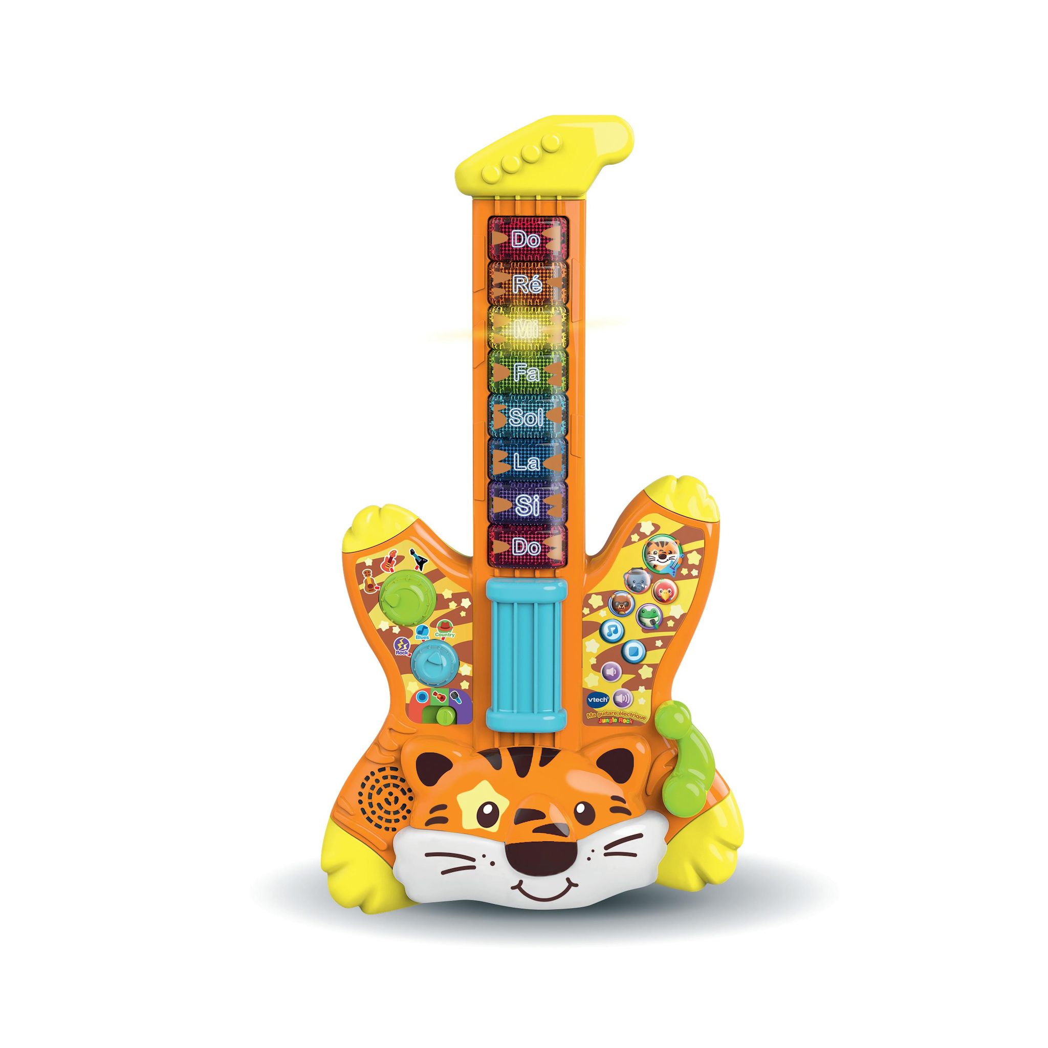 Voir la diapositive 4 : VTECH Jungle Rock Guitare électrique Tigre