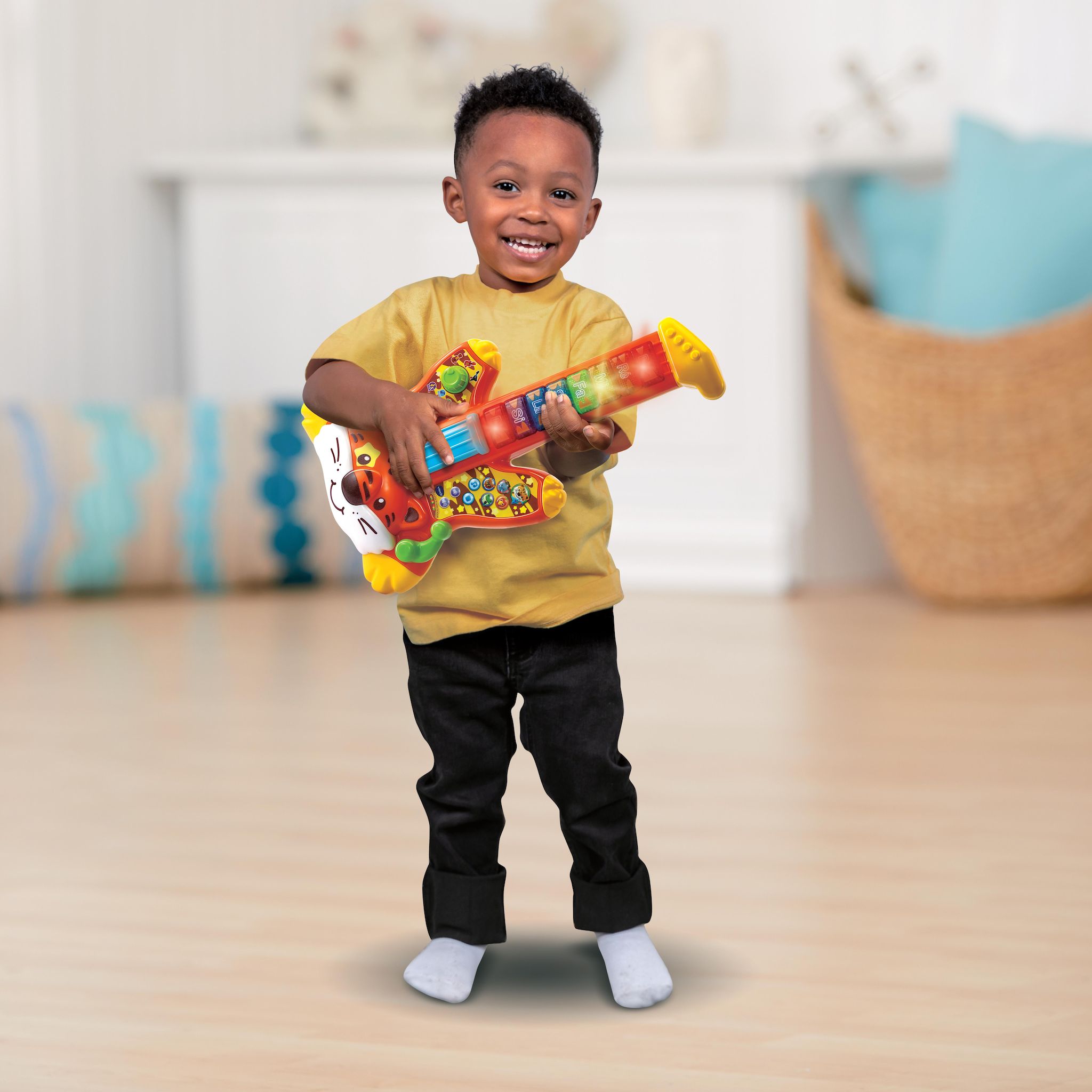 Voir la diapositive 5 : VTECH Jungle Rock Guitare électrique Tigre