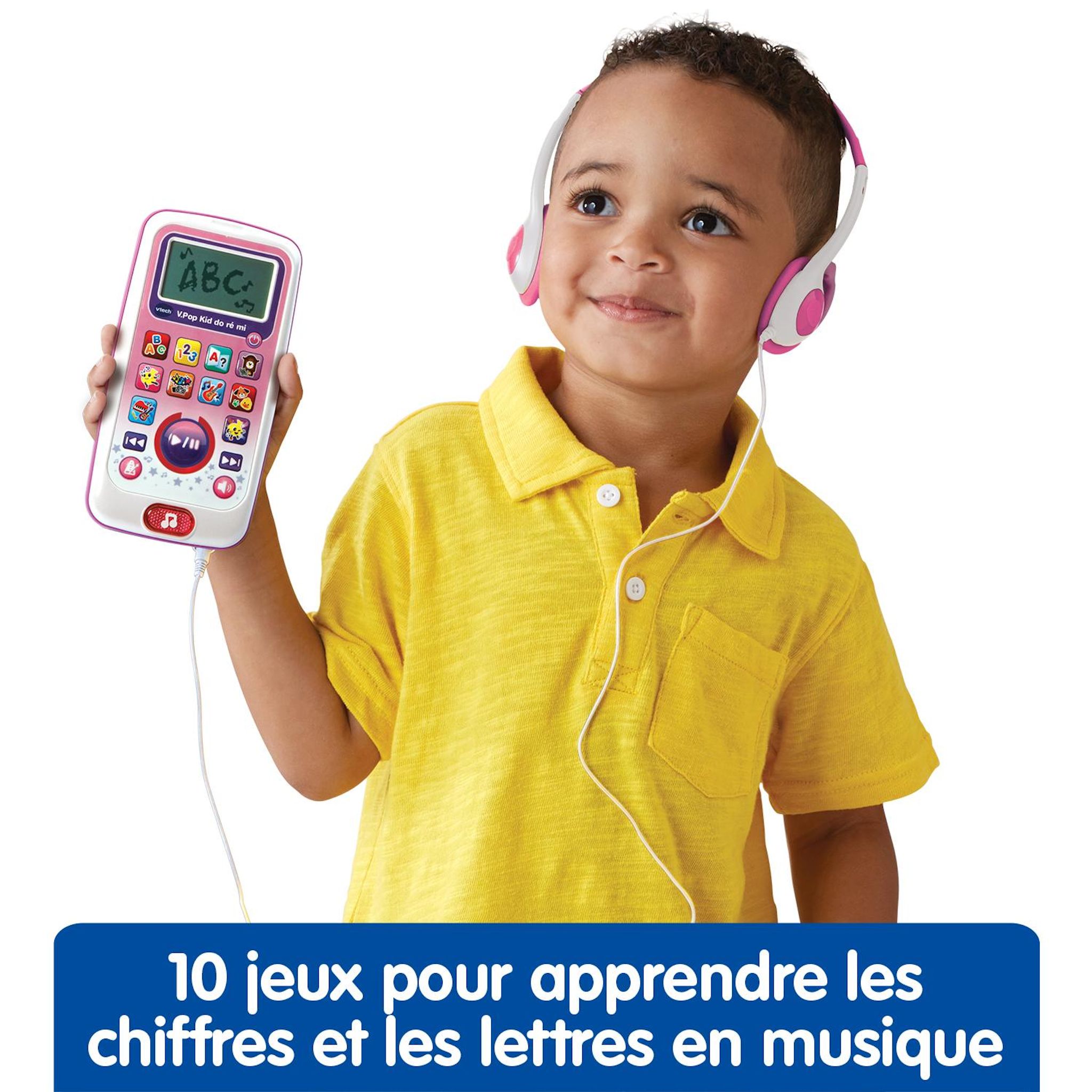 Voir la diapositive 2 : VTECH V Pod Kid DO RE MI - Rose
