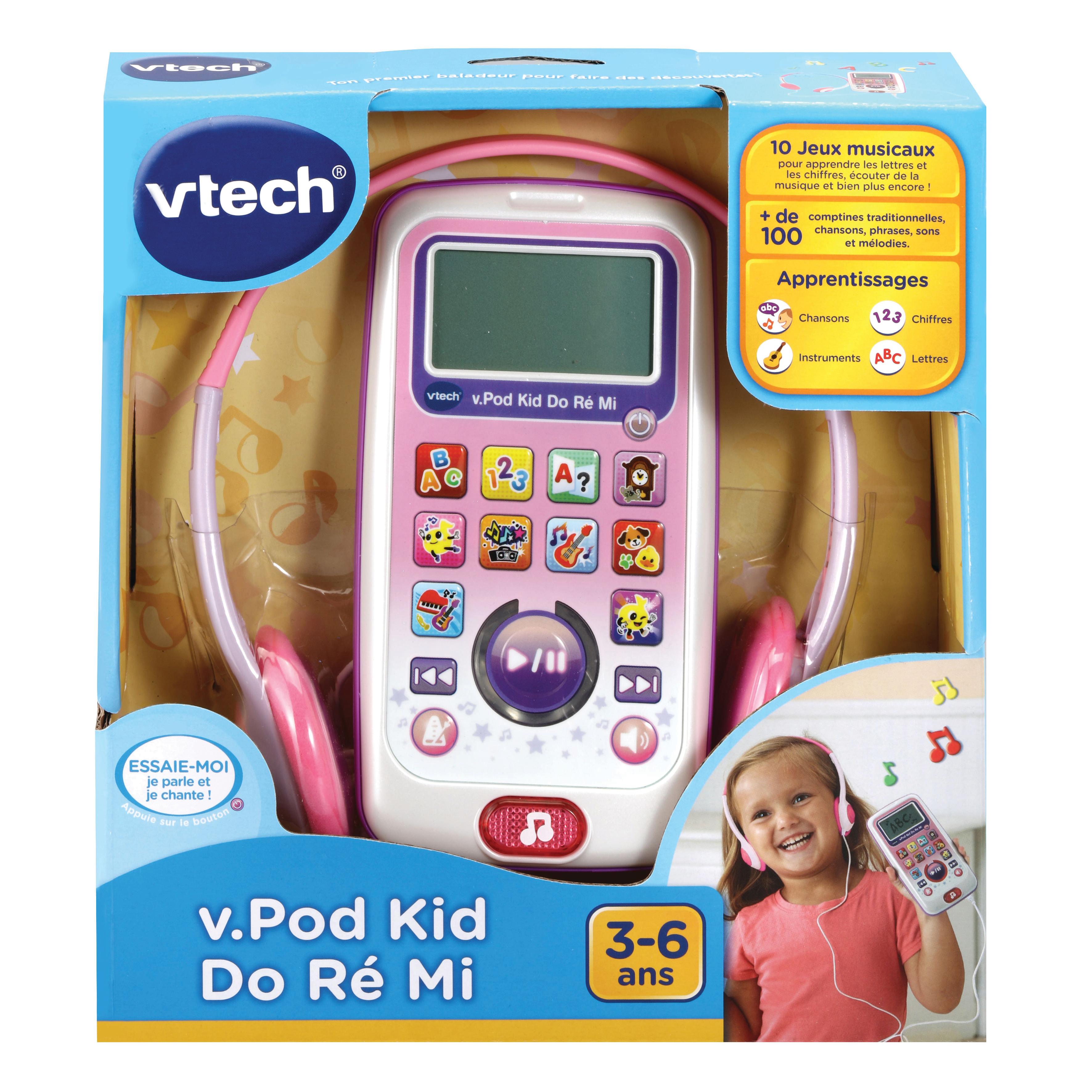 Voir la diapositive 6 : VTECH V Pod Kid DO RE MI - Rose
