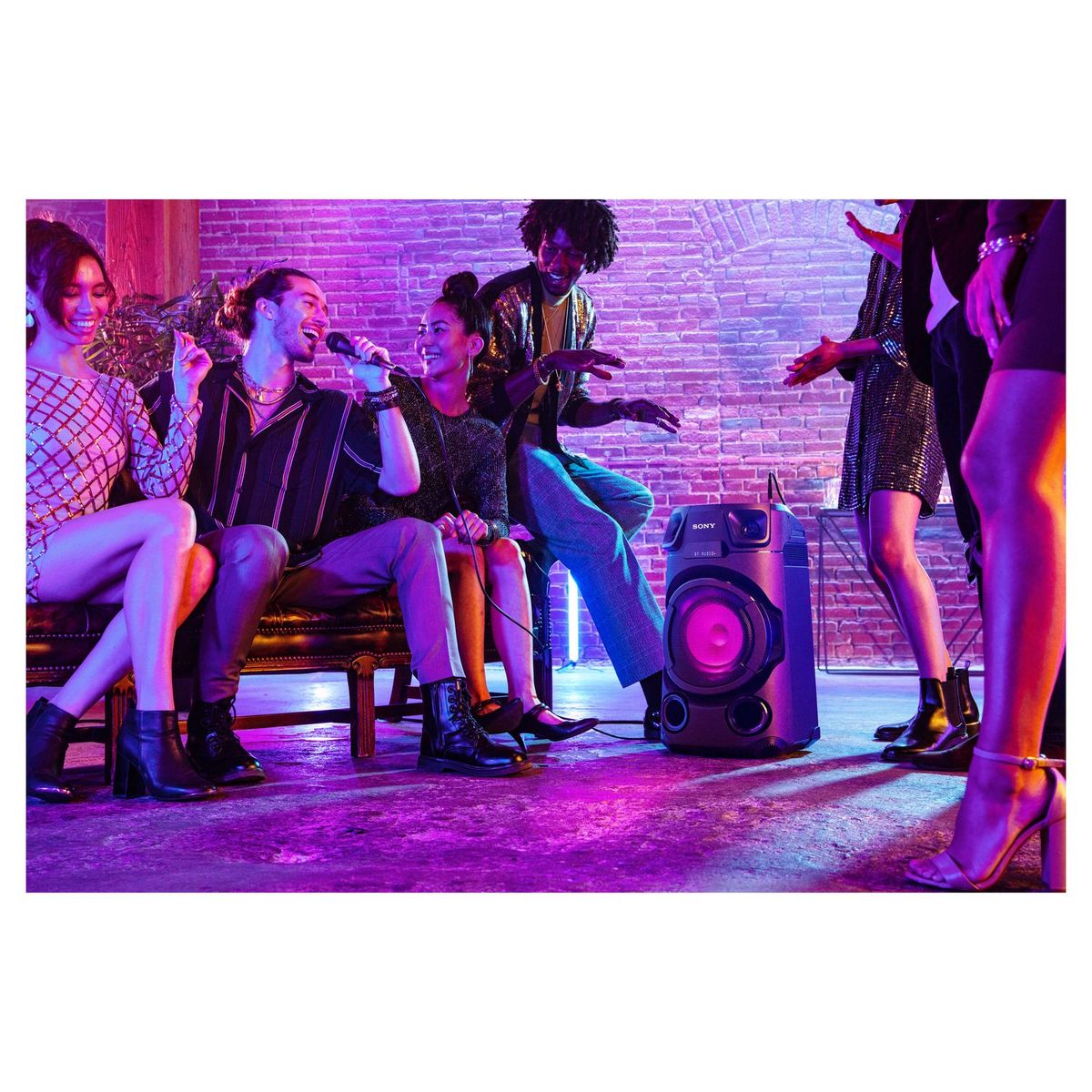 SONY Enceinte Bluetooth - Noir - MHC-V13