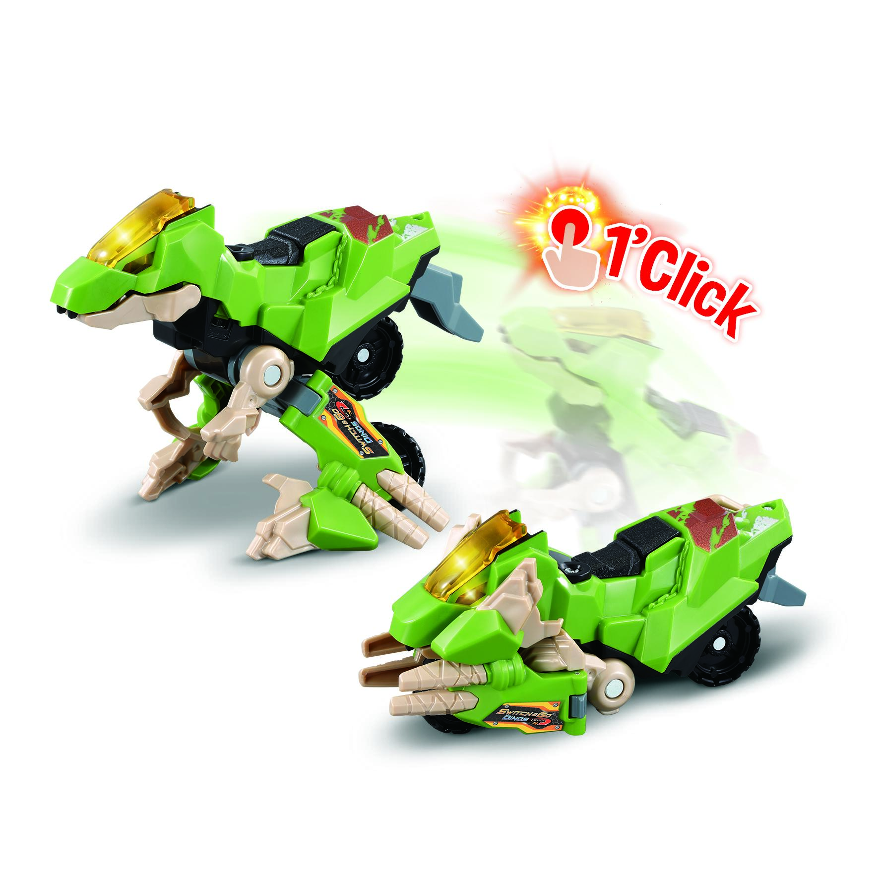 Voir la diapositive 4 : VTECH Vehicule Petits Switch and Go Dinos Fire