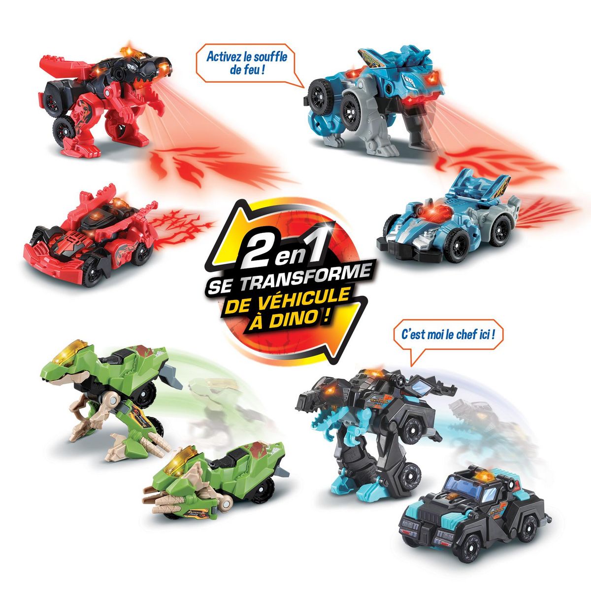 VTECH Vehicule Petits Switch and Go Dinos Fire