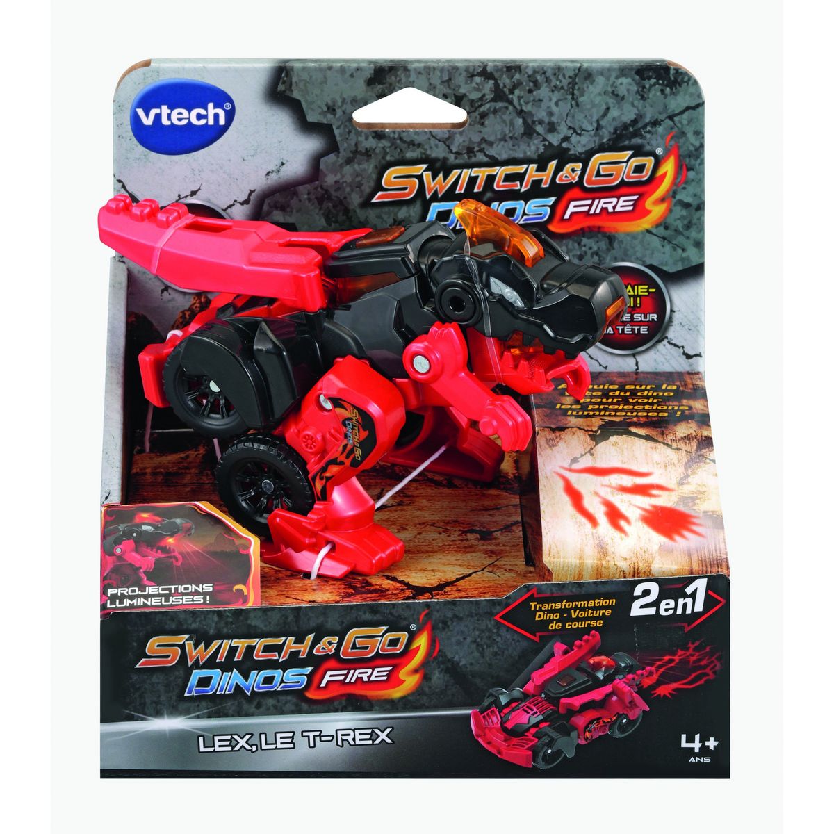 VTECH Vehicule Petits Switch and Go Dinos Fire