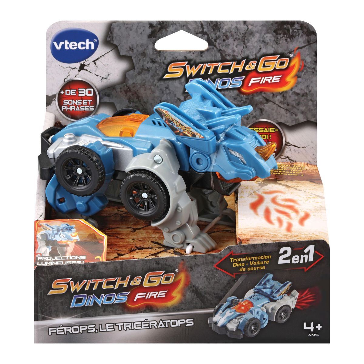 VTECH Vehicule Petits Switch and Go Dinos Fire