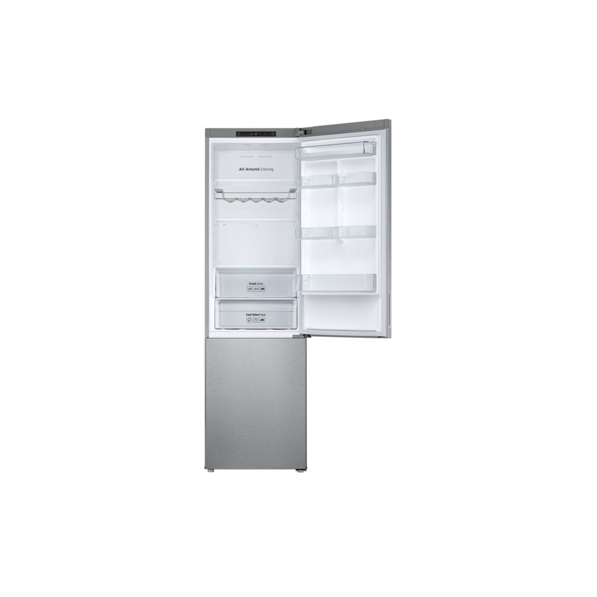 Voir la diapositive 10 : SAMSUNG Réfrigérateur combiné RB37J501MSA, 353 L, Froid ventilé No frost