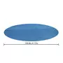 BESTWAY Bâche solaire ronde 417 cm pour piscine ronde de 427 à 457 cm