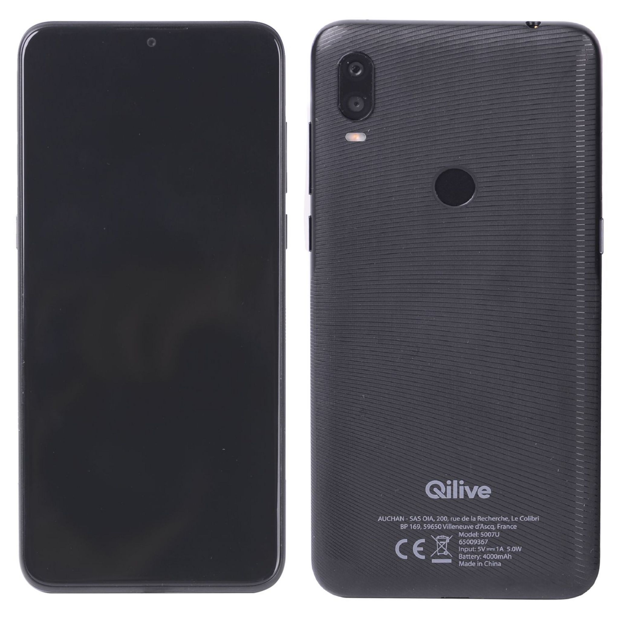 Voir la diapositive 8 : QILIVE Smartphone 6.2 Q3 20   32 Go 6.2 pouces Noir 4G Double NanoSim