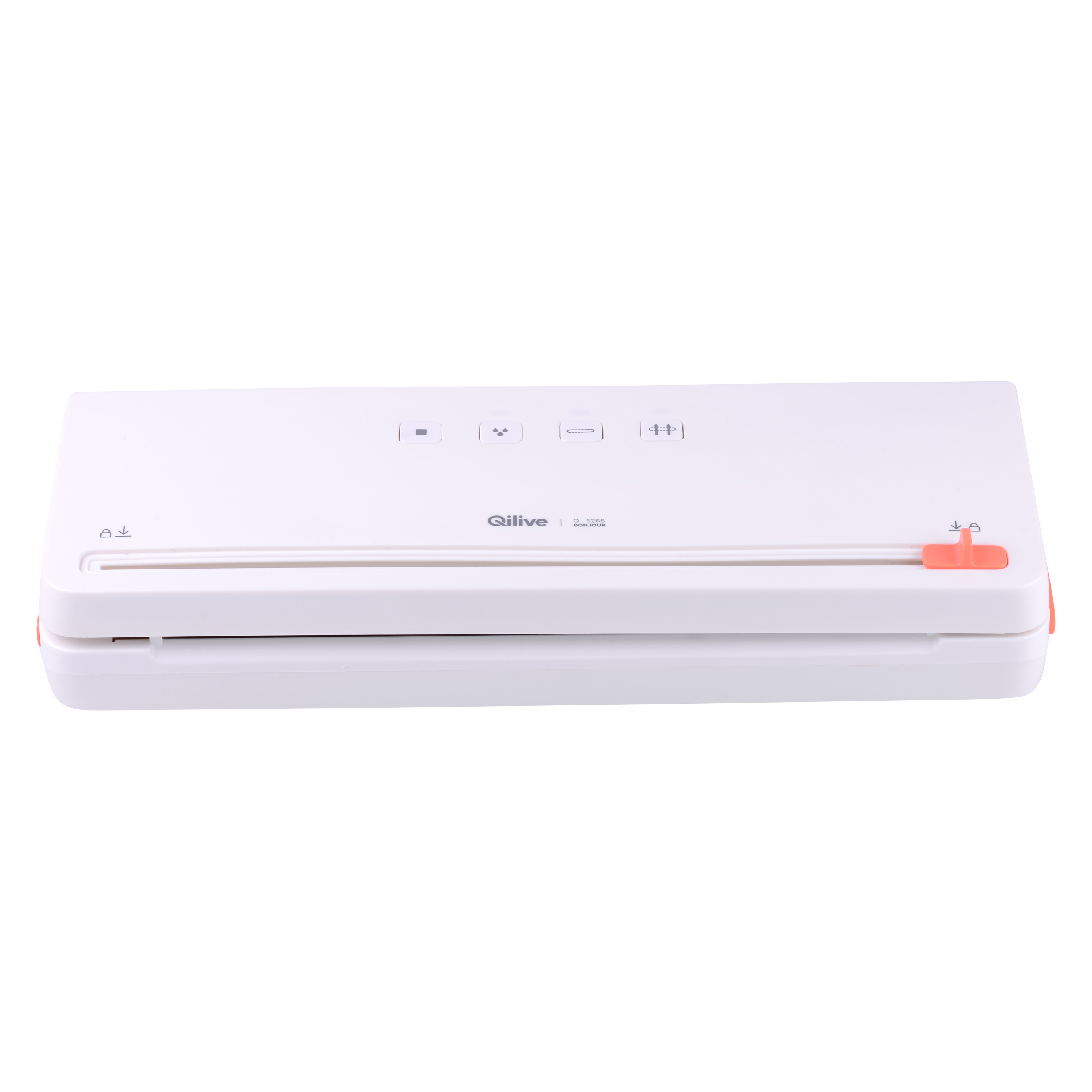 Voir la diapositive 2 : QILIVE Machine sous vide alimentaire Q.5266 - Blanc
