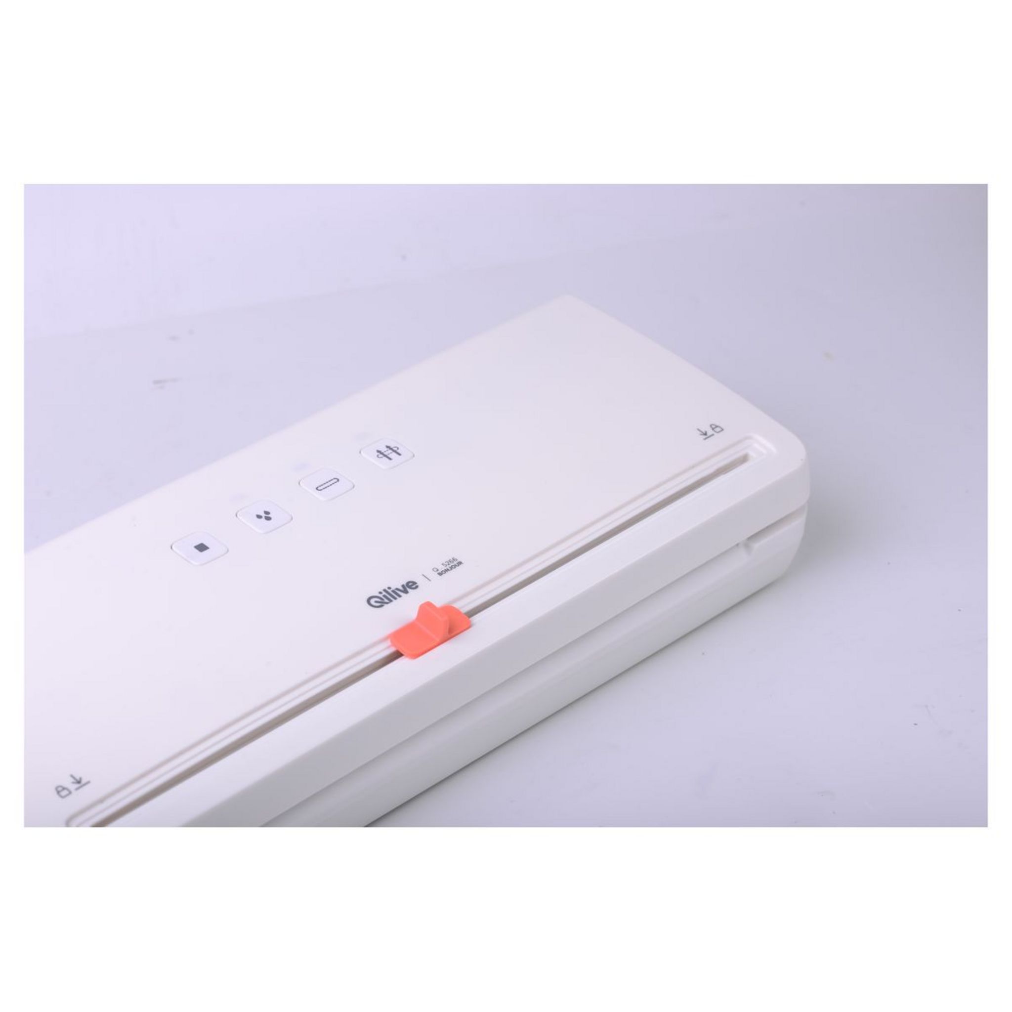 Voir la diapositive 3 : QILIVE Machine sous vide alimentaire Q.5266 - Blanc