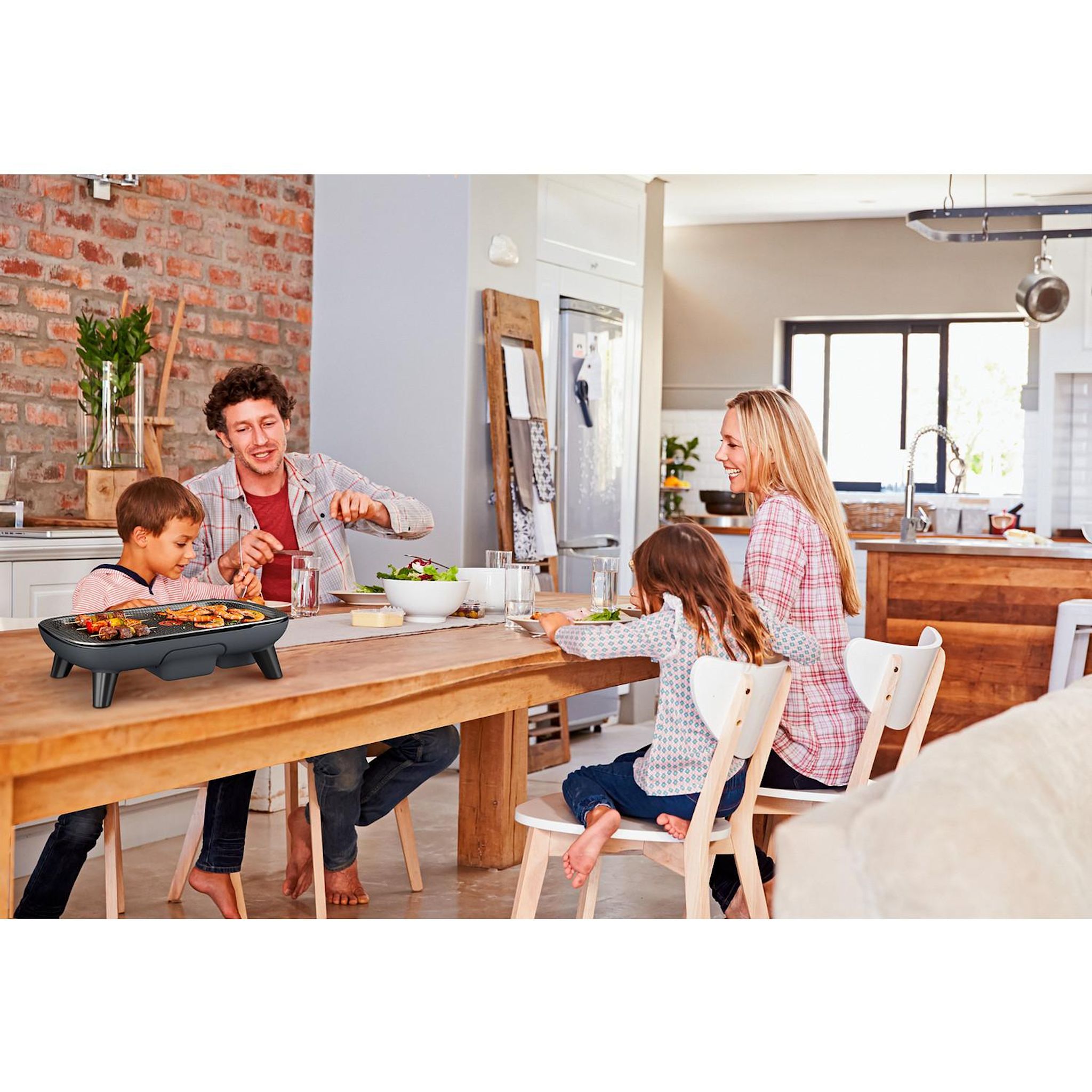 Voir la diapositive 2 : TEFAL Plancha électrique CB657001 - Noir