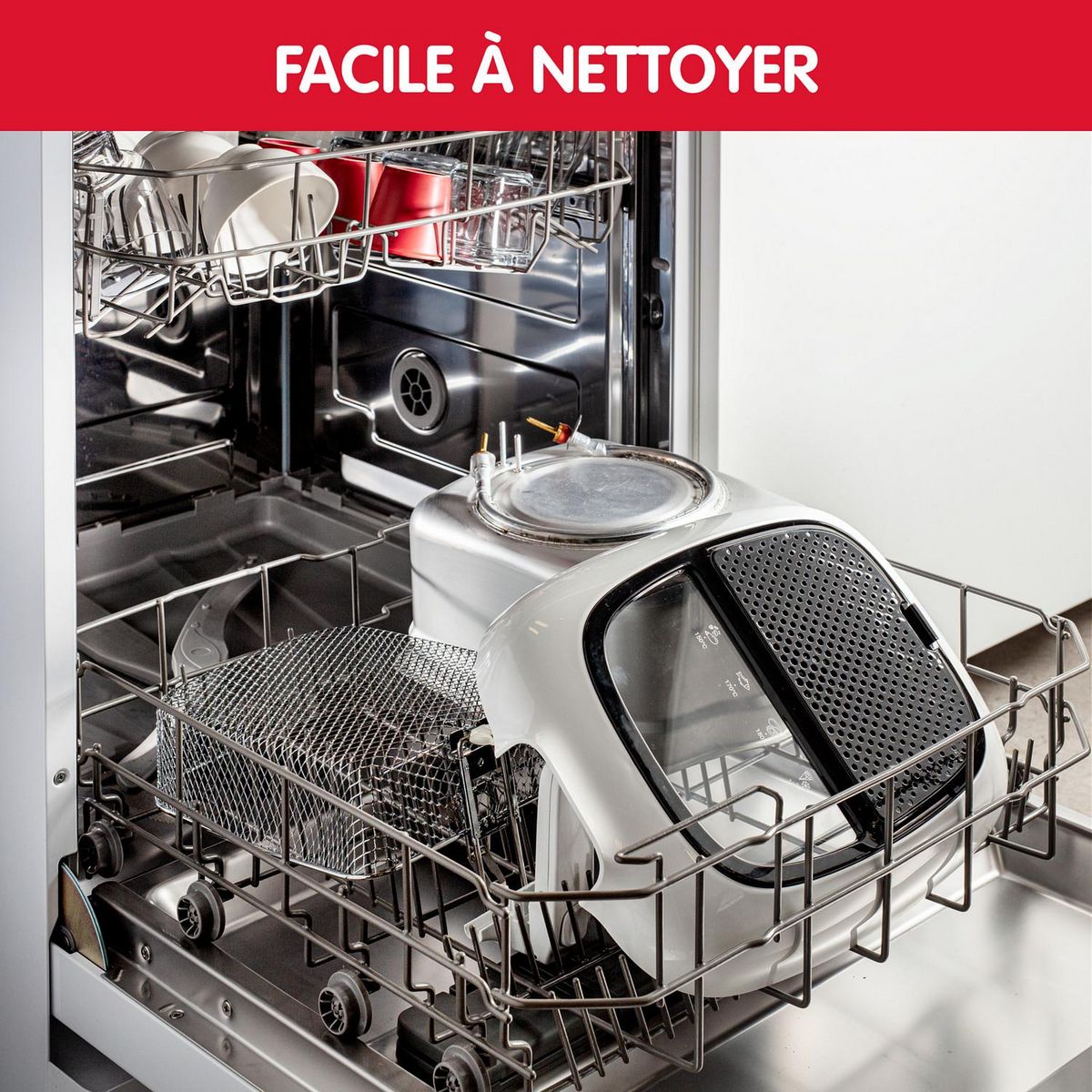 MOULINEX Friteuse électrique Uno AM314010 - Blanc