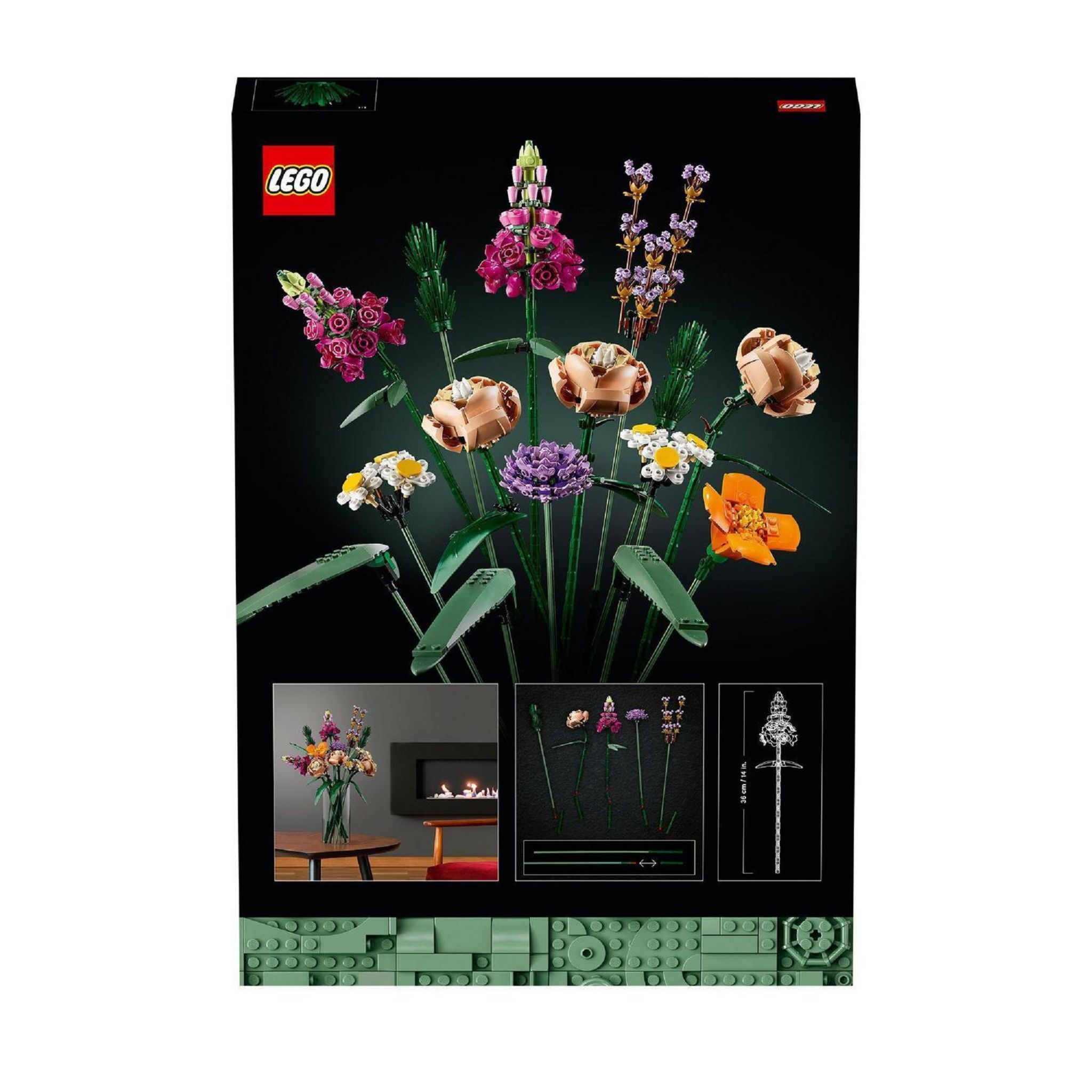 Voir la diapositive 8 : LEGO Creator 10280 - Bouquet de Fleurs
