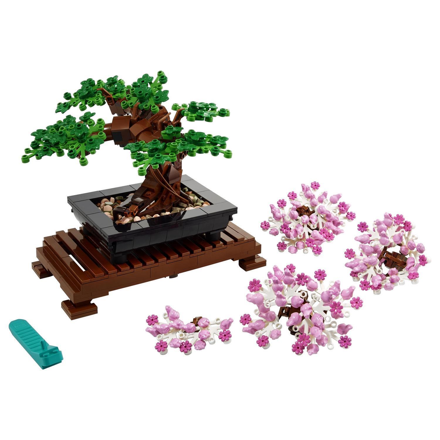 Voir la diapositive 2 : LEGO Botanicals 10281 Bonsaï - Set de Construction pour Adulte avec Plante Artificielle