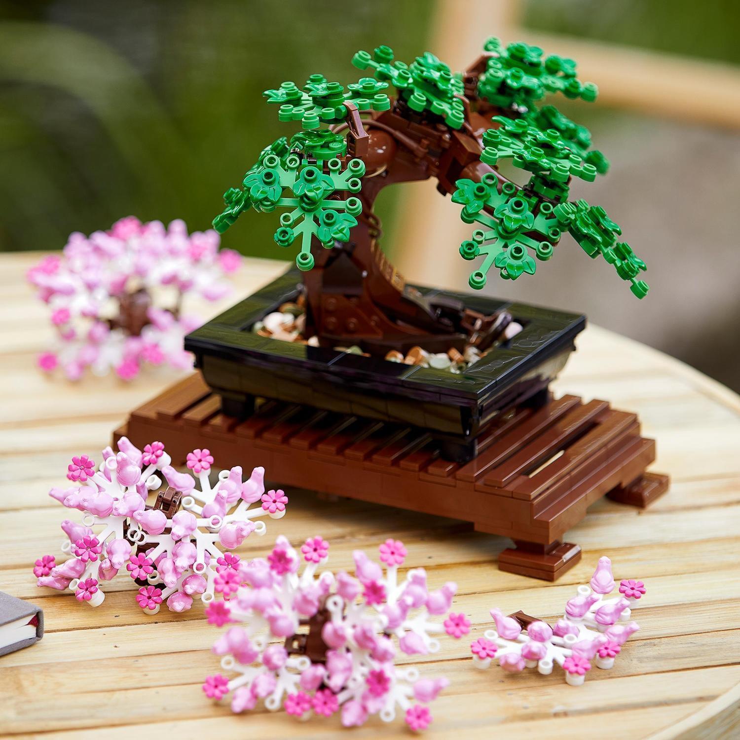 Voir la diapositive 3 : LEGO Botanicals 10281 Bonsaï - Set de Construction pour Adulte avec Plante Artificielle