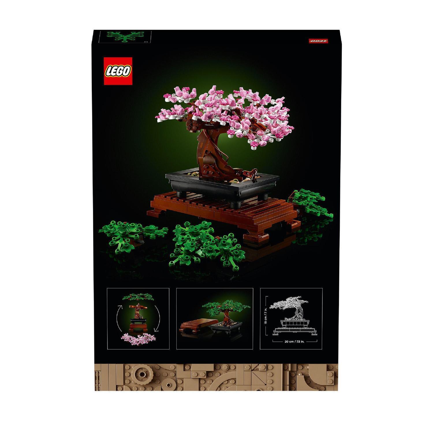 Voir la diapositive 8 : LEGO Botanicals 10281 Bonsaï - Set de Construction pour Adulte avec Plante Artificielle