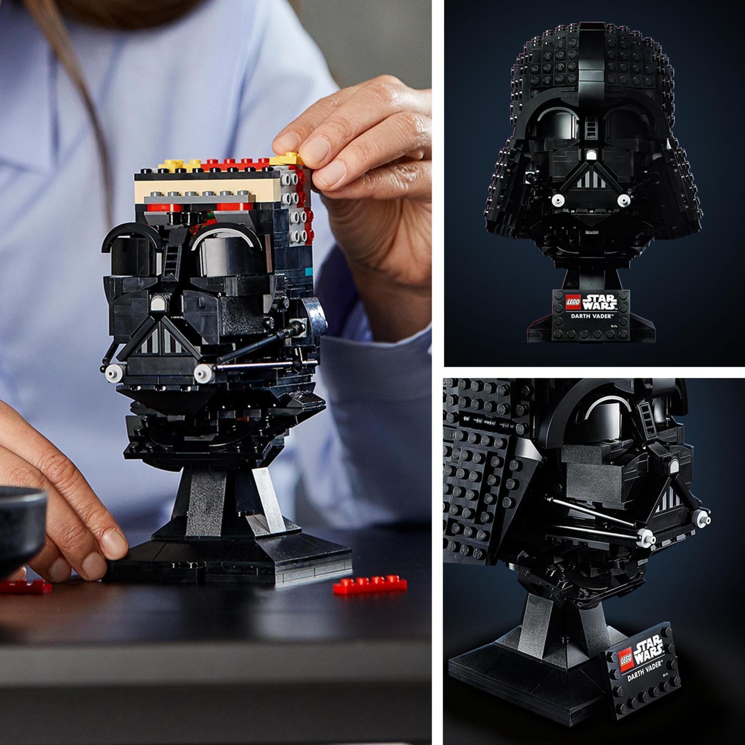 Voir la diapositive 5 : LEGO Star Wars 75304 - Le Casque de Dark Vador