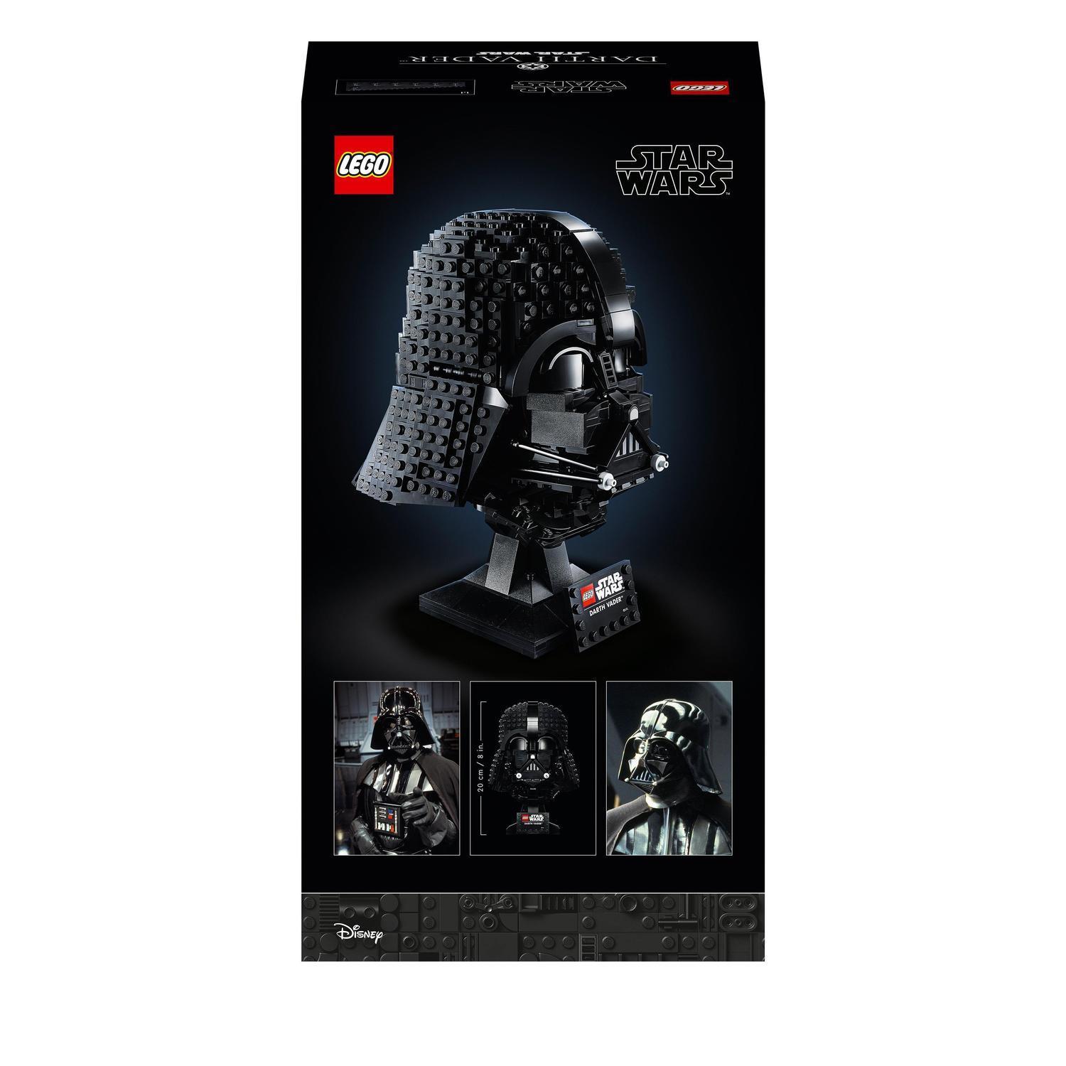 Voir la diapositive 8 : LEGO Star Wars 75304 - Le Casque de Dark Vador