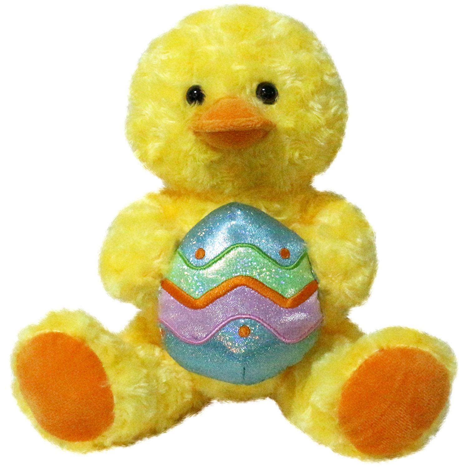 ONE TWO FUN Peluche animaux avec oeuf