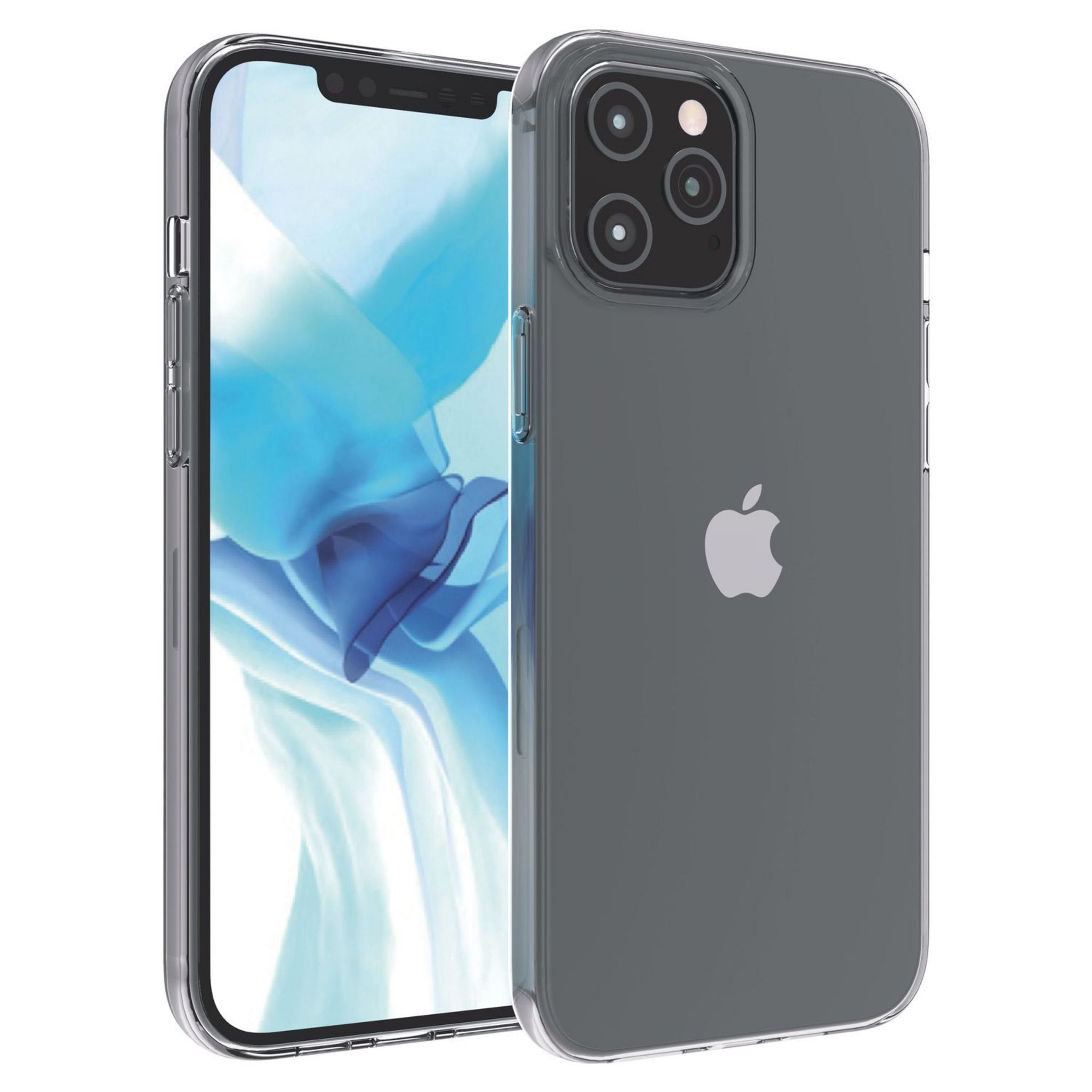 Voir la diapositive 3 : QILIVE Coque pour Apple iPhone 12 et 12 Pro - Transparent