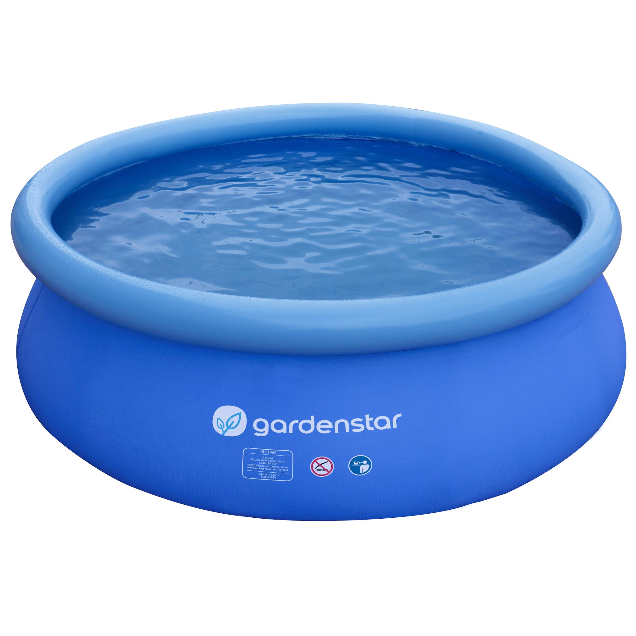 GARDENSTAR Piscine autoportante ronde - 2,4 m x 63 cm