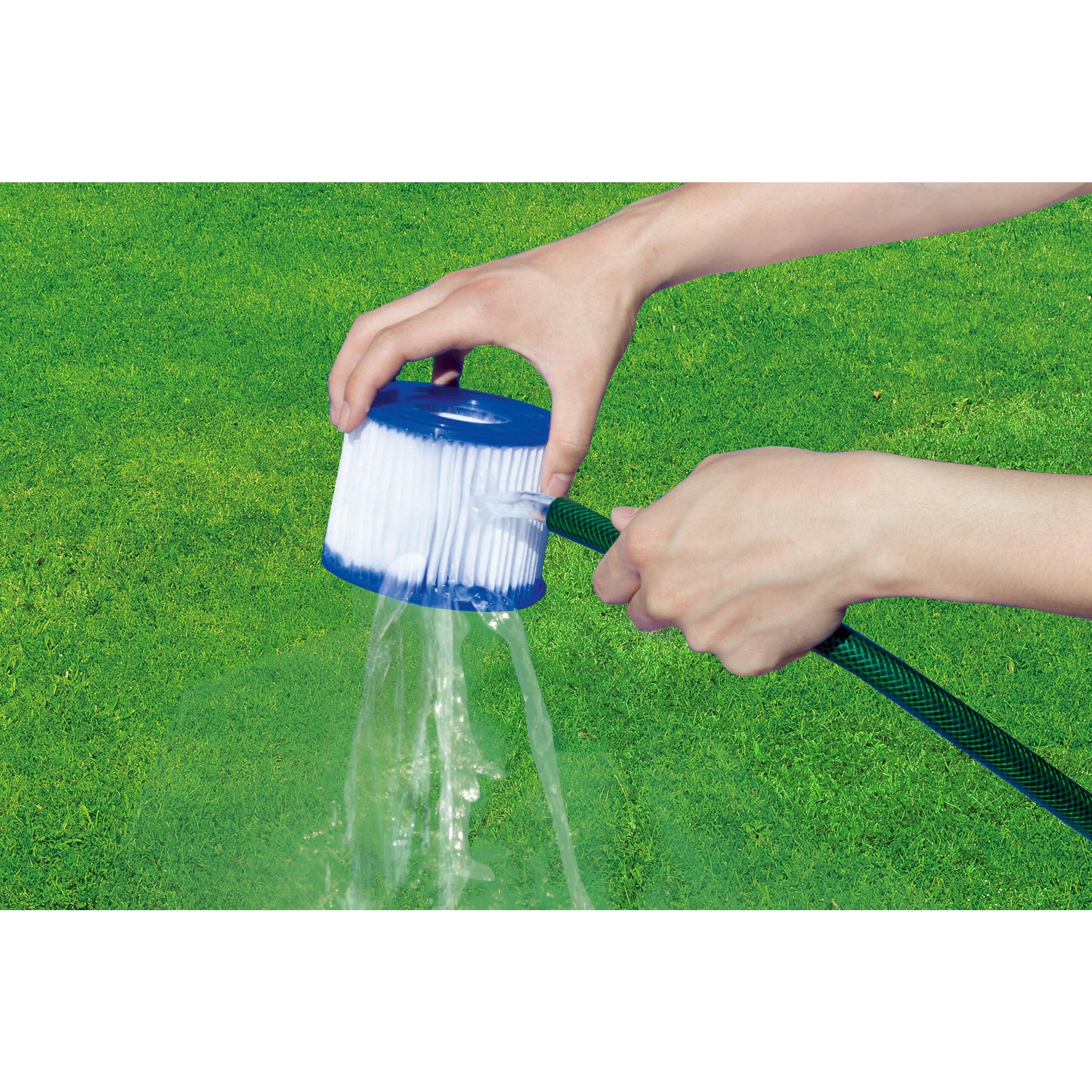 Voir la diapositive 4 : BESTWAY Lot de 2 cartouches de filtration Type VI / Spa-Lay Z