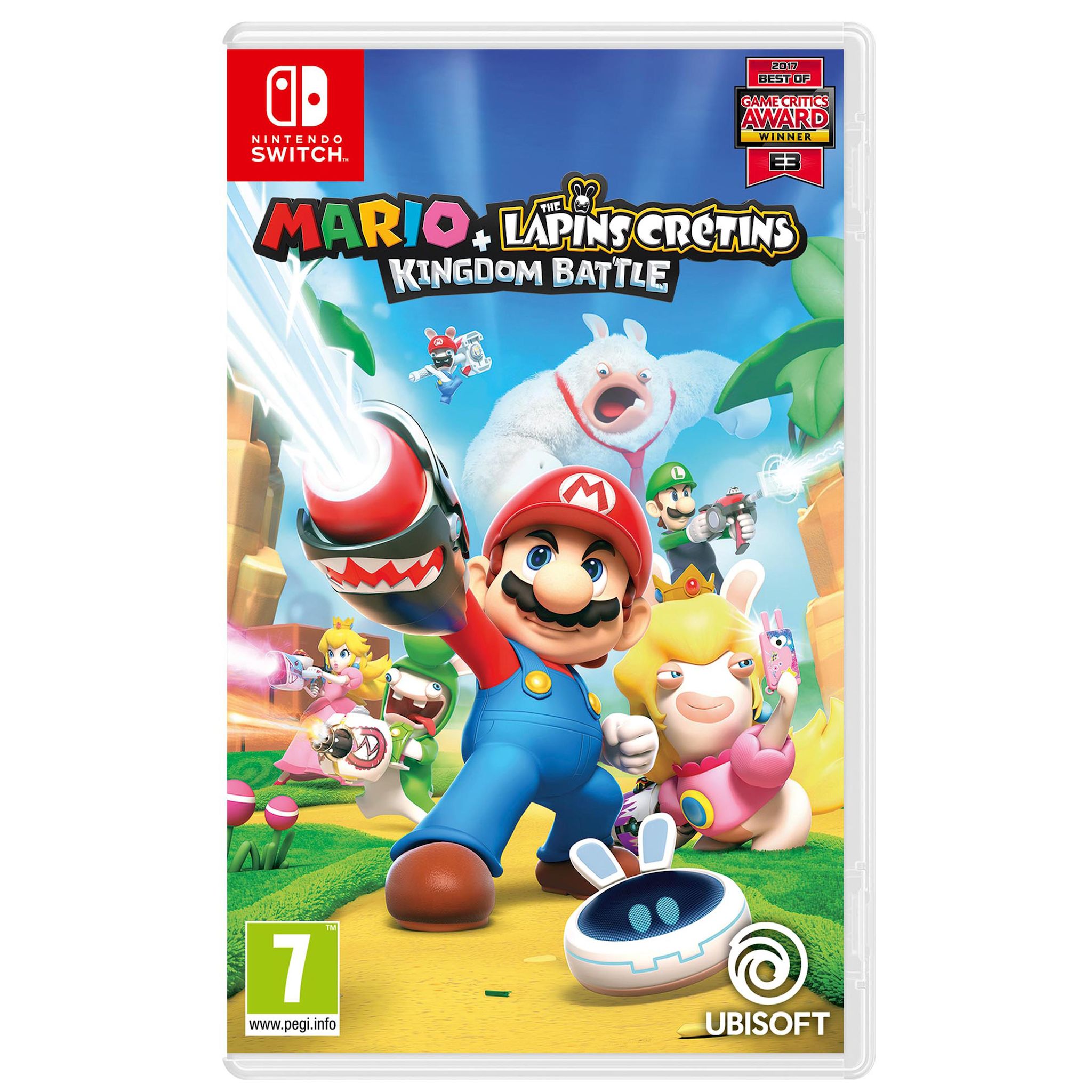 Mario + The Lapins Crétins Kingdom Battle Nintendo Switch - Code de Téléchargement