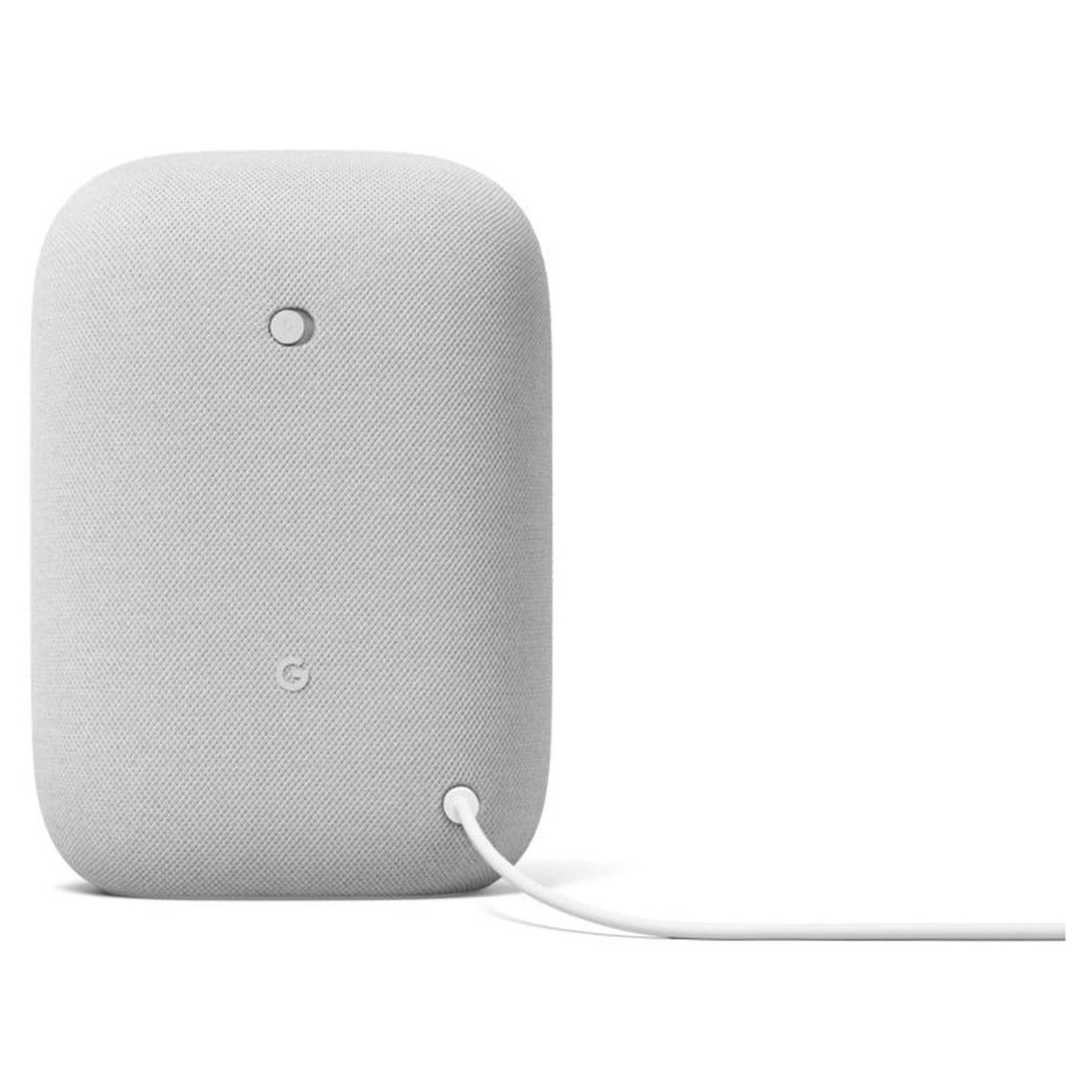 Voir la diapositive 3 : GOOGLE Assistant vocal Google Nest audio - Galet - Gris clair