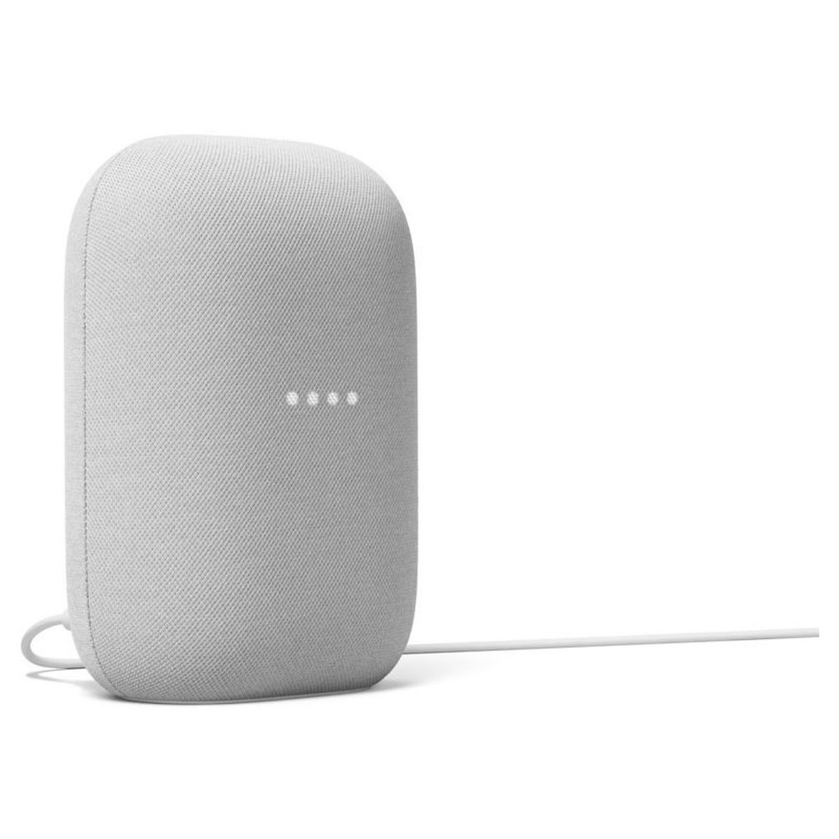 GOOGLE Assistant vocal Google Nest audio - Galet - Gris clair
