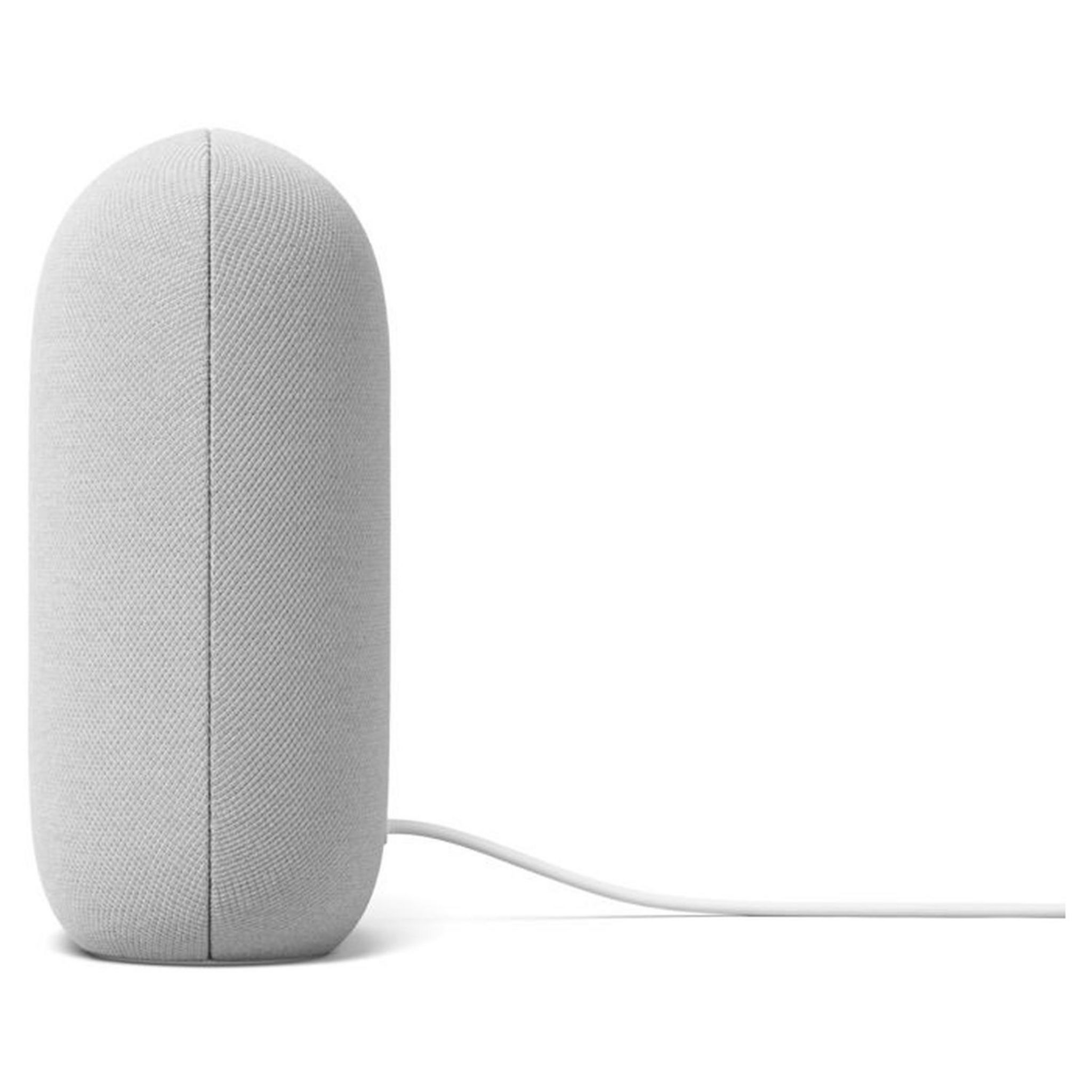 Voir la diapositive 5 : GOOGLE Assistant vocal Google Nest audio - Galet - Gris clair
