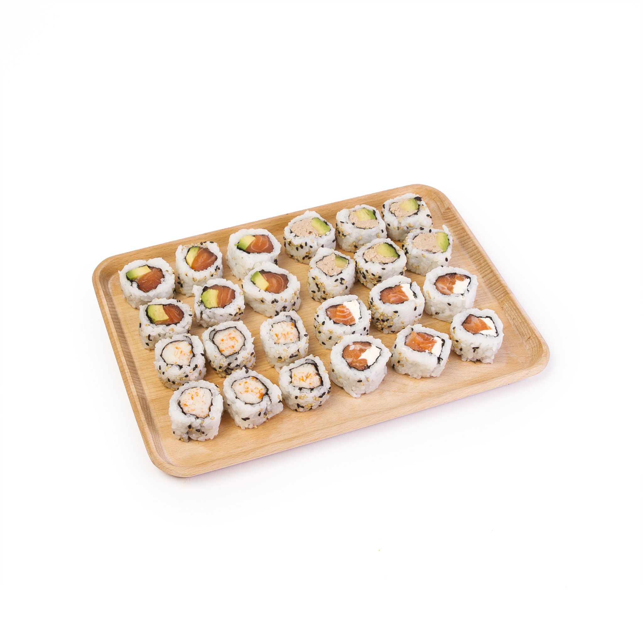 Voir la diapositive 2 : MON CHEF SUSHI Happy party 24 pièces 474g
