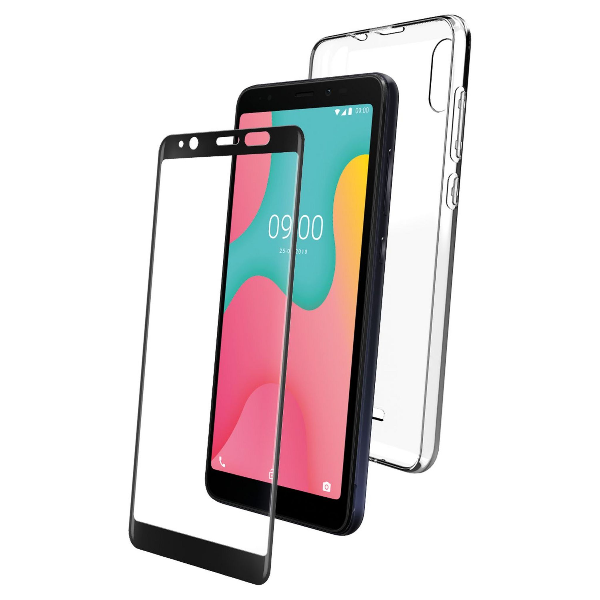 Voir la diapositive 7 : WIKO Pack Smartphone Y60 16 Go 5.45 pouces Noir 4G Double Sim + Coque + Protection Verre trempé
