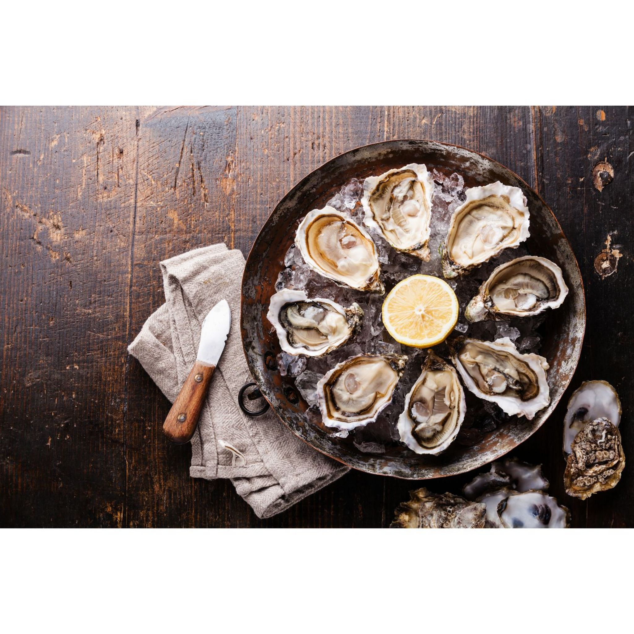 LA MARÉE DU JOUR Huître creuse spéciale de Normandie Filière Responsable calibre 2 1 pièce 1 pièce