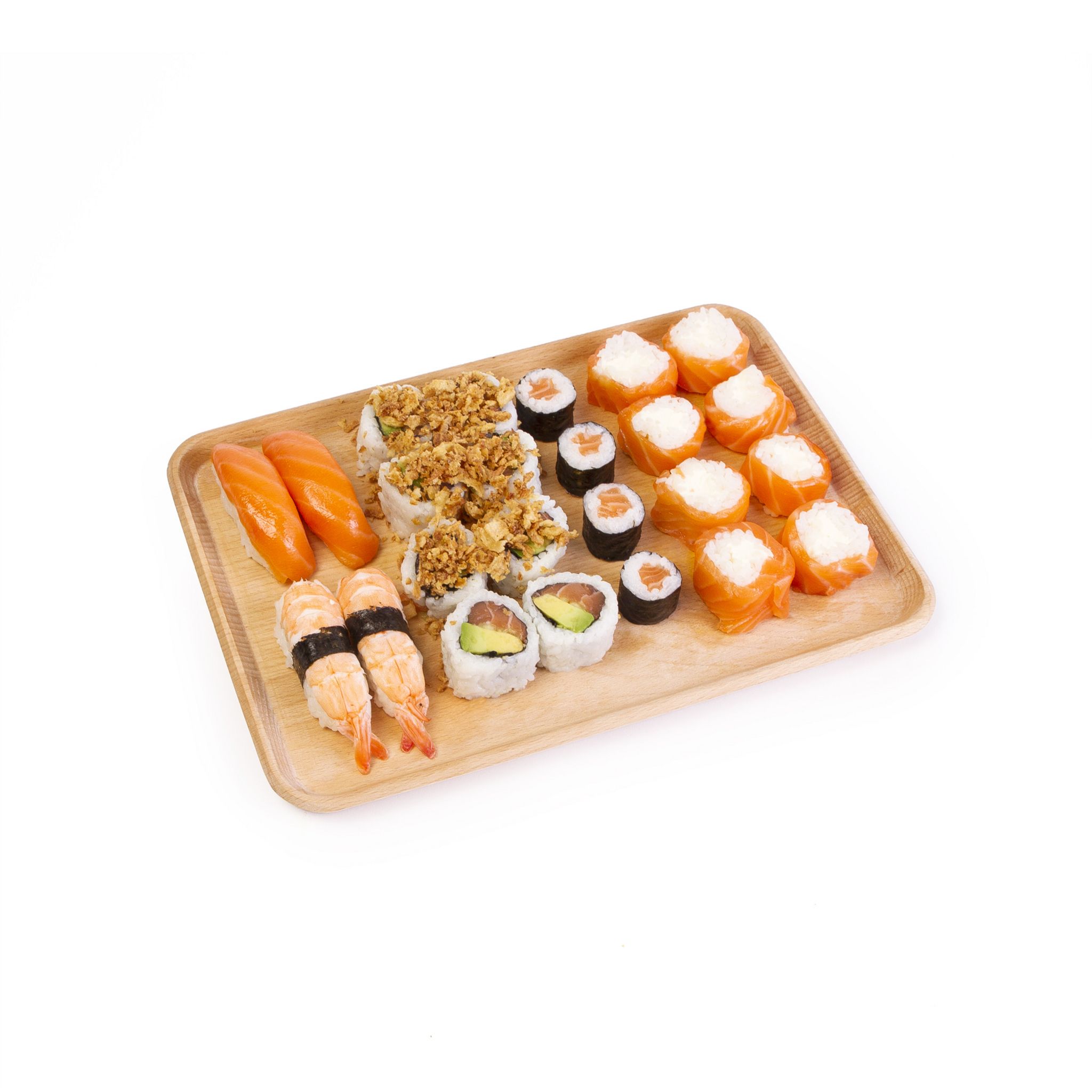 Voir la diapositive 2 : MON CHEF SUSHI Happy fresh 24 pièces 600g