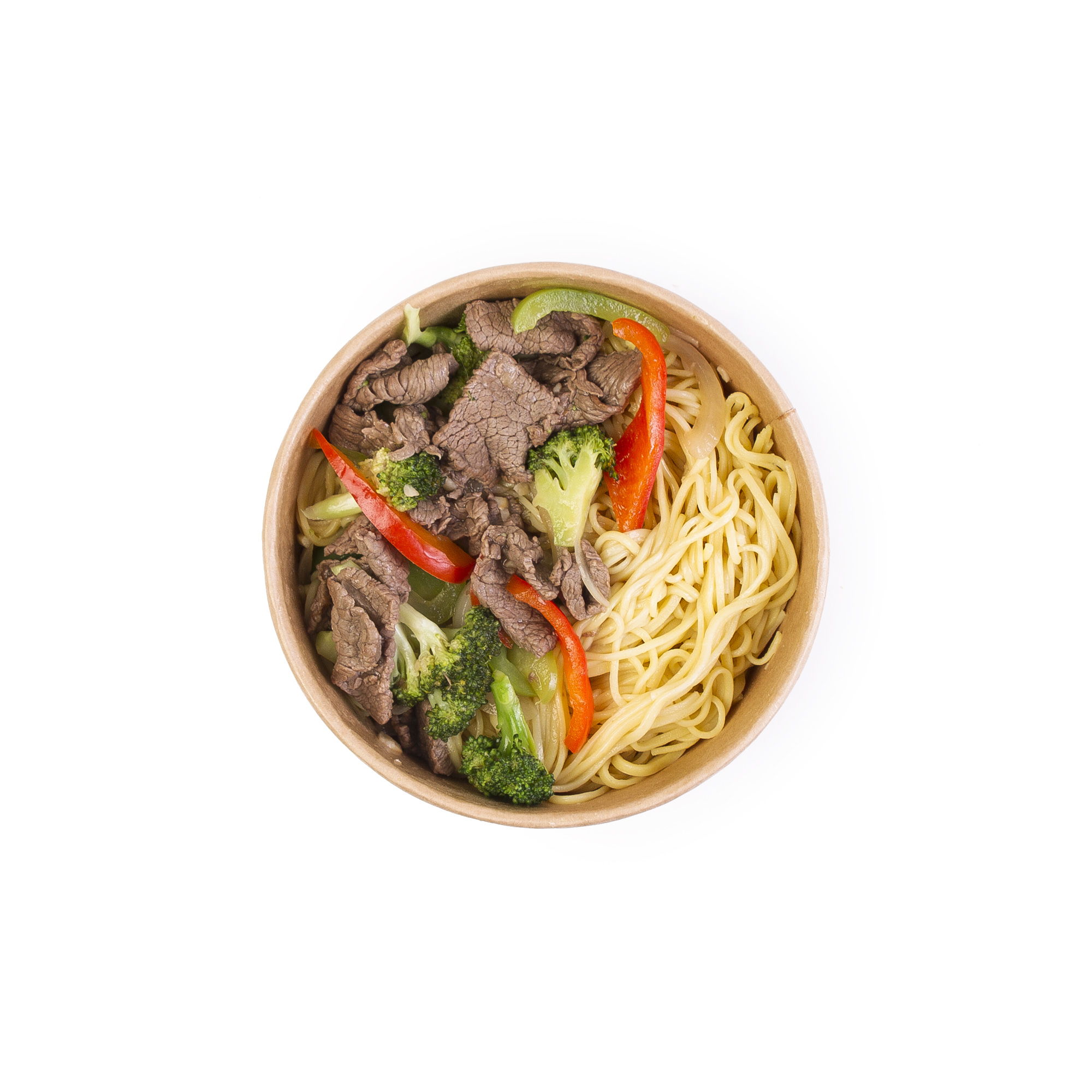 Voir la diapositive 2 : MON CHEF SUSHI Nouilles sautées au bœuf 350g