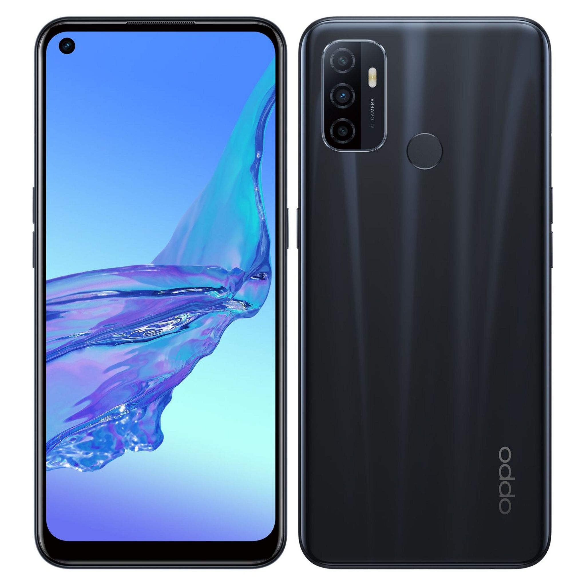 Voir la diapositive 1 : OPPO A53S 128 Go 4G - Electric Black