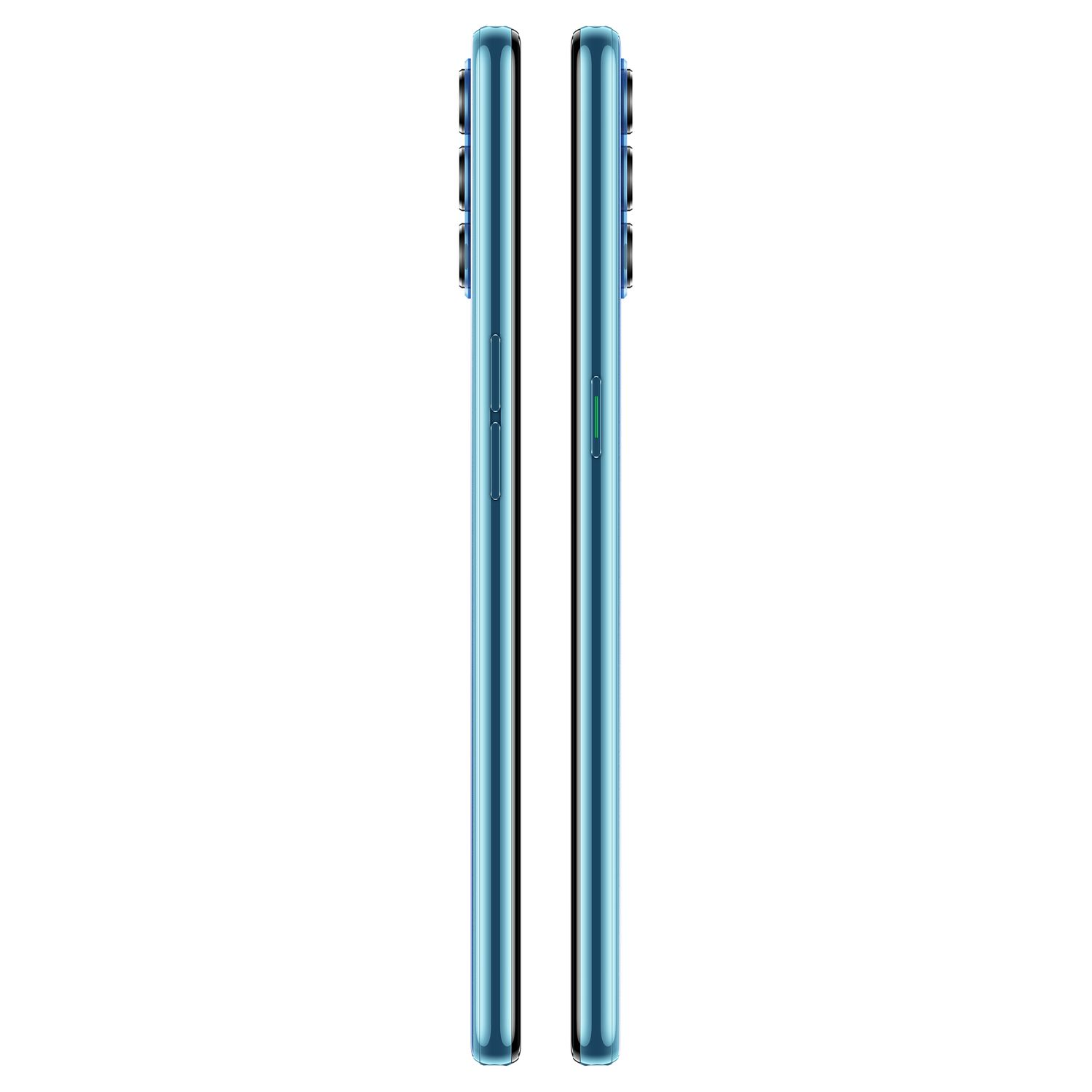 Voir la diapositive 5 : OPPO Smartphone Reno4 128 Go 5G  6.4 pouces Bleu Double NanoSim