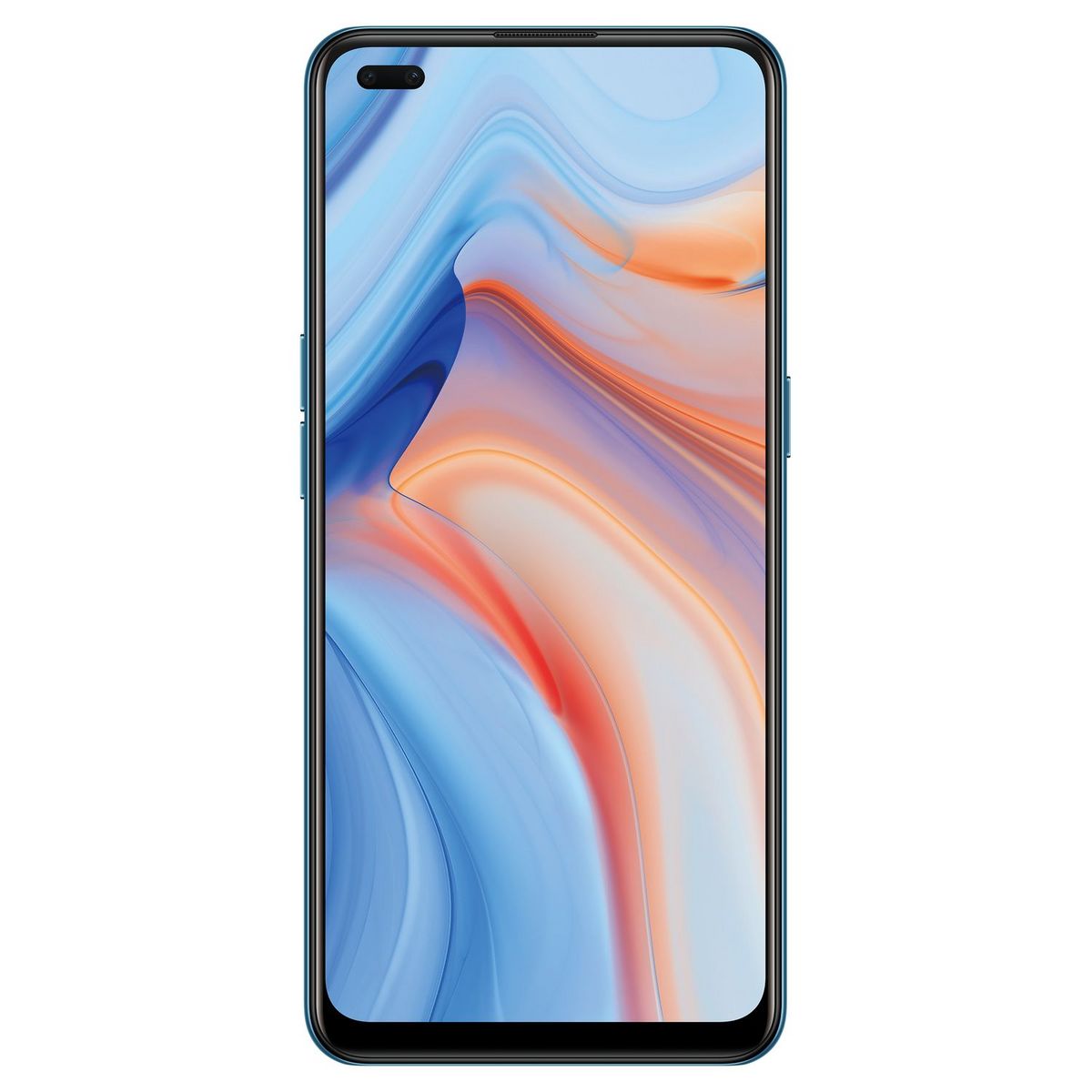 OPPO Smartphone Reno4 128 Go 5G  6.4 pouces Bleu Double NanoSim