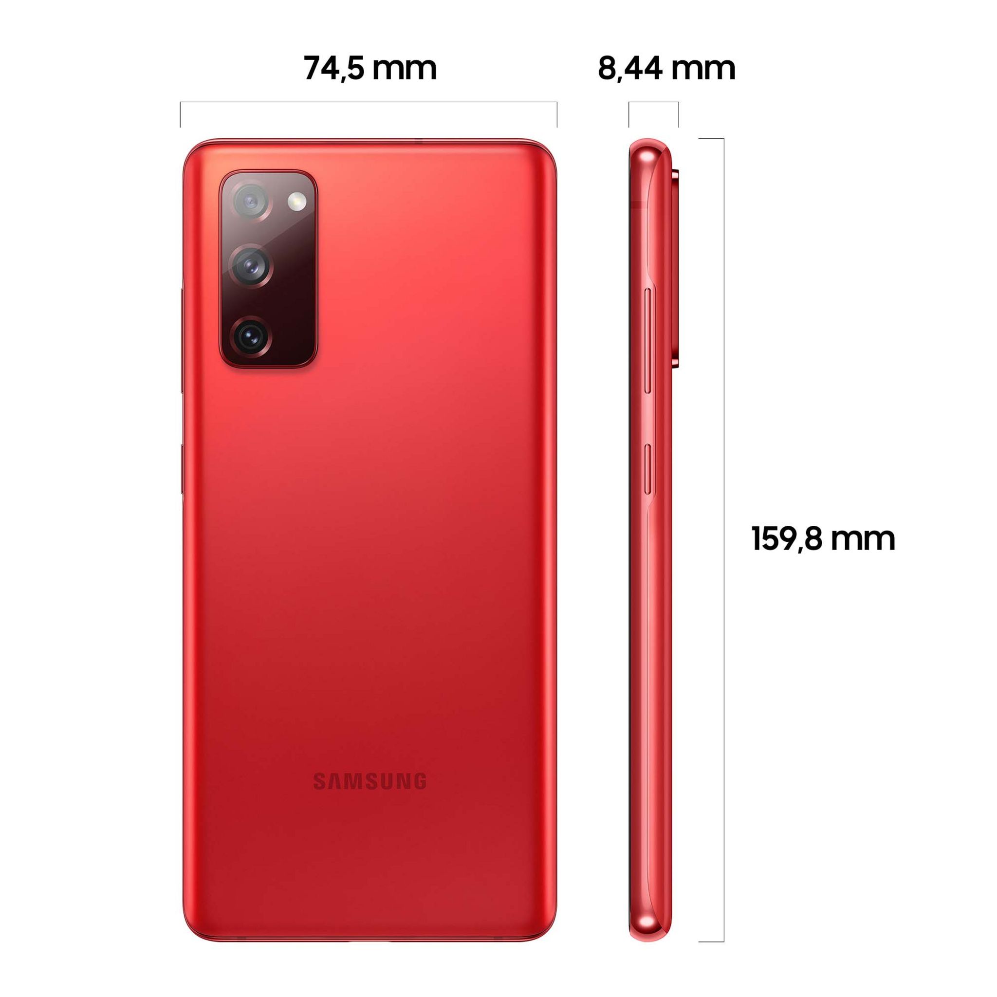 Voir la diapositive 11 : SAMSUNG Smartphone Galaxy S20 FE 5G 128 Go  6.5 pouces Rouge Double Sim