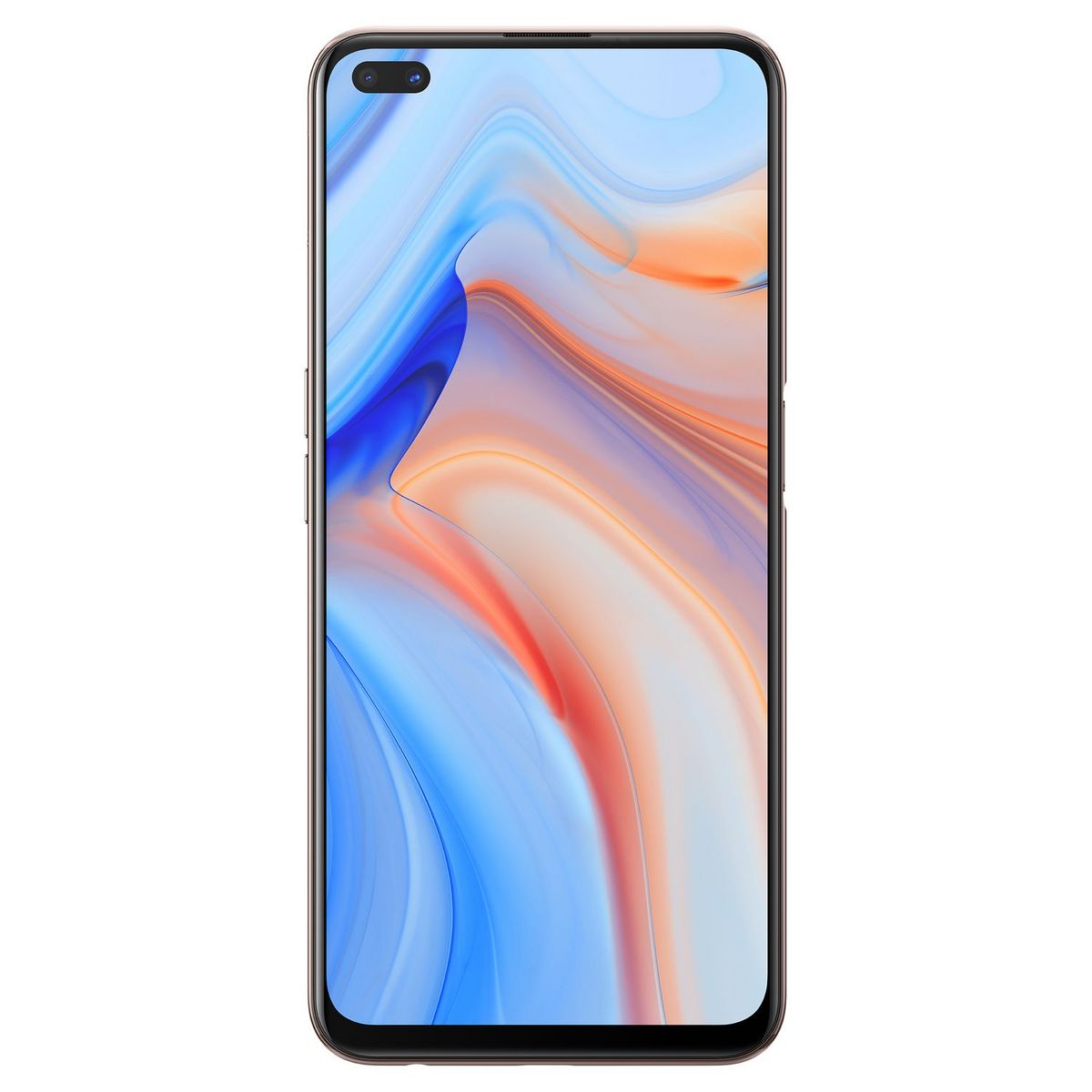 OPPO Smartphone Reno4 Z  128 Go 5G  6.57 pouces Blanc Double NanoSim