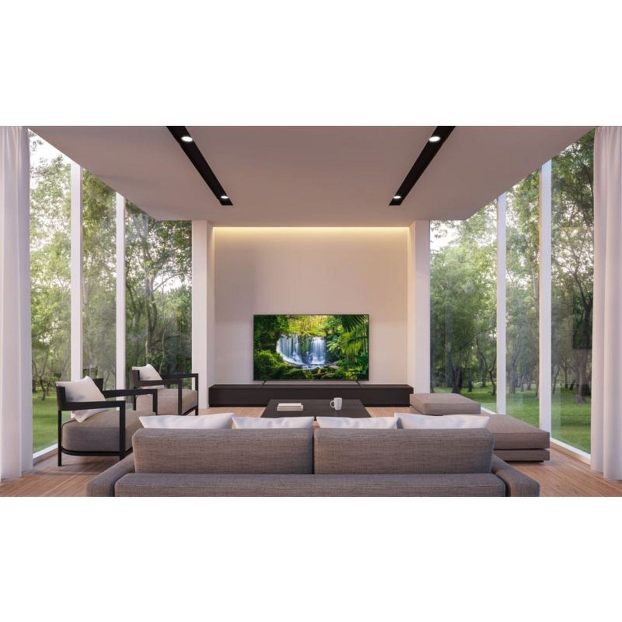 Voir la diapositive 2 : TCL 75P615 TV LED 4 UHD HDR 189 cm Android TV